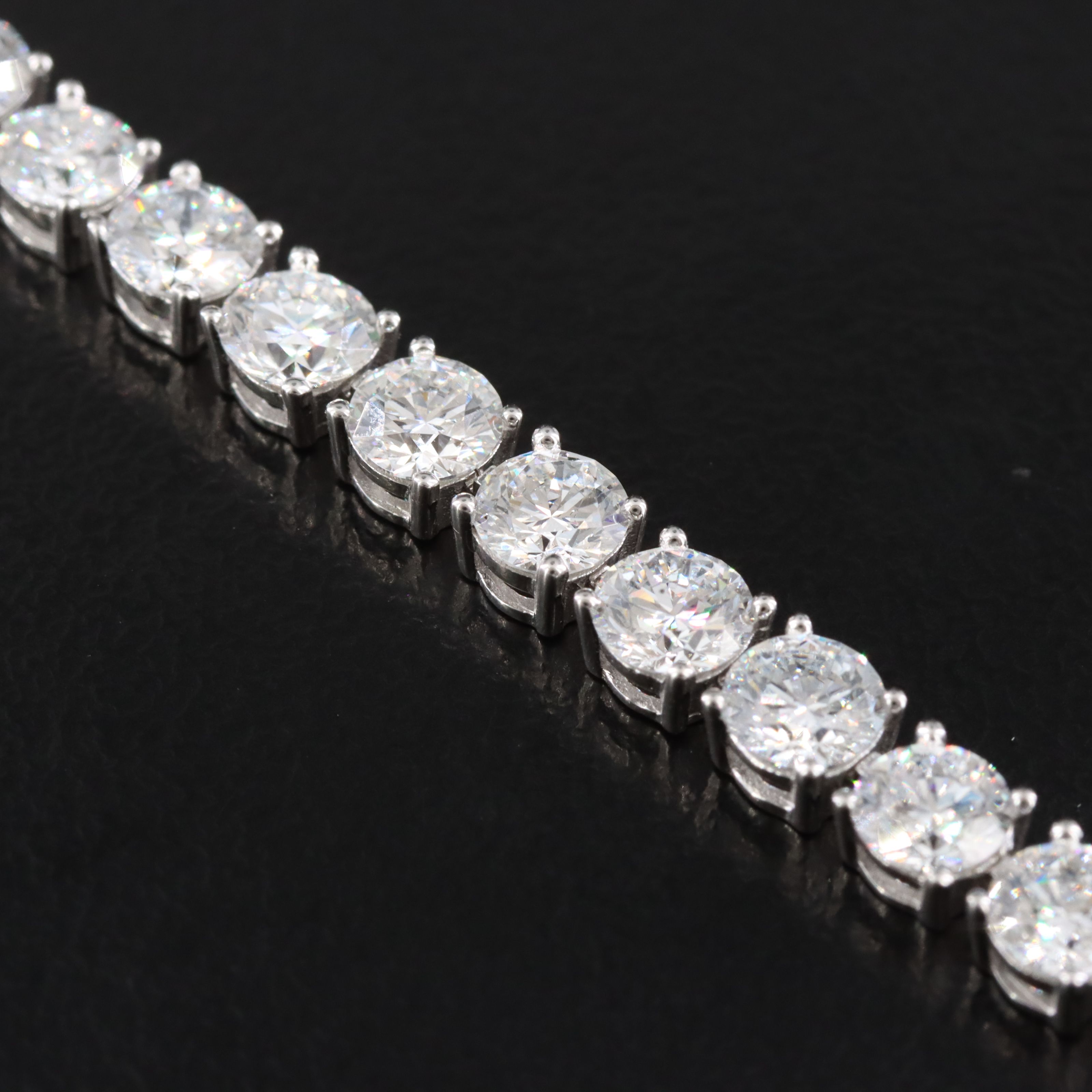 14K 10.00 CTW Lab Grown Diamond Bracelet