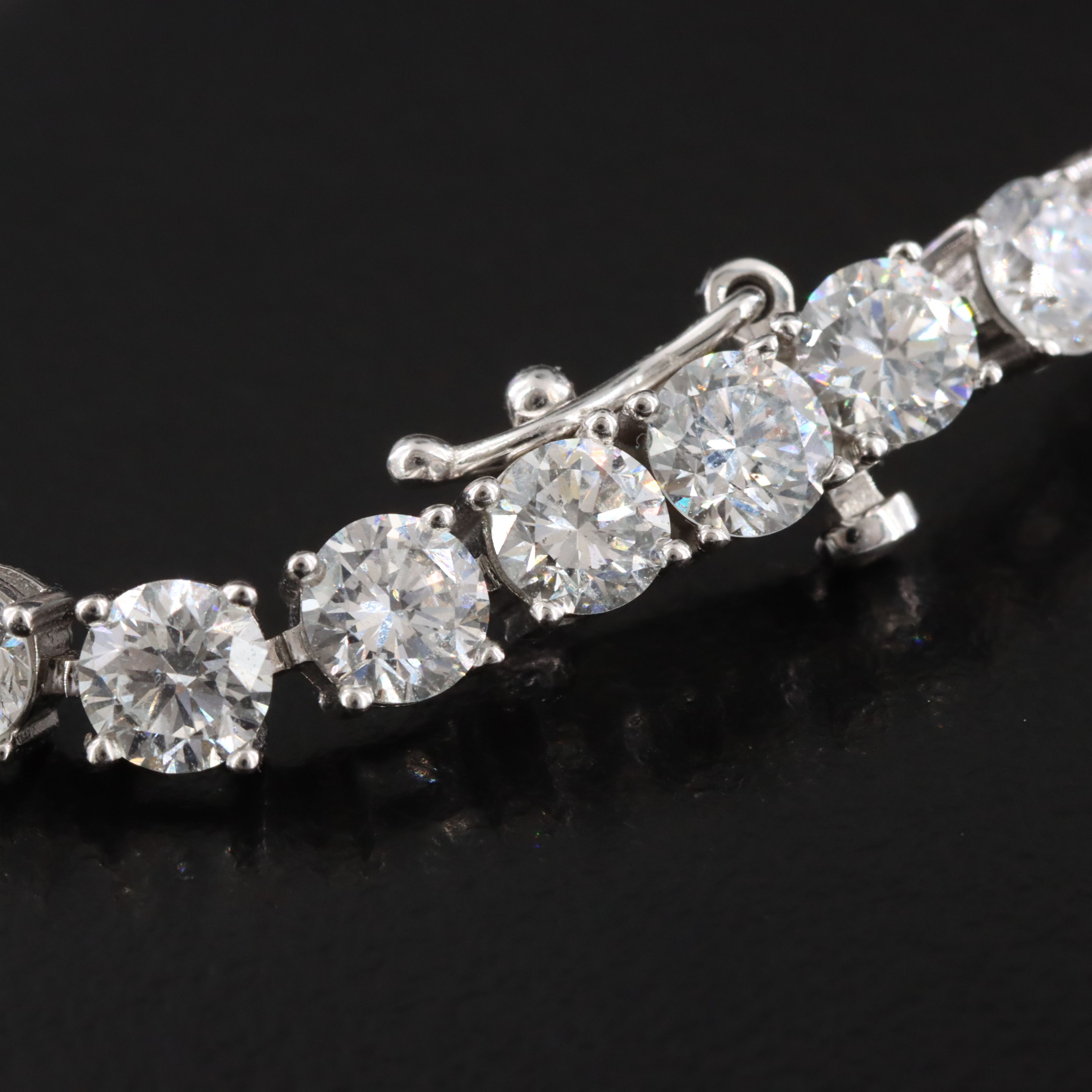 14K 10.00 CTW Lab Grown Diamond Bracelet