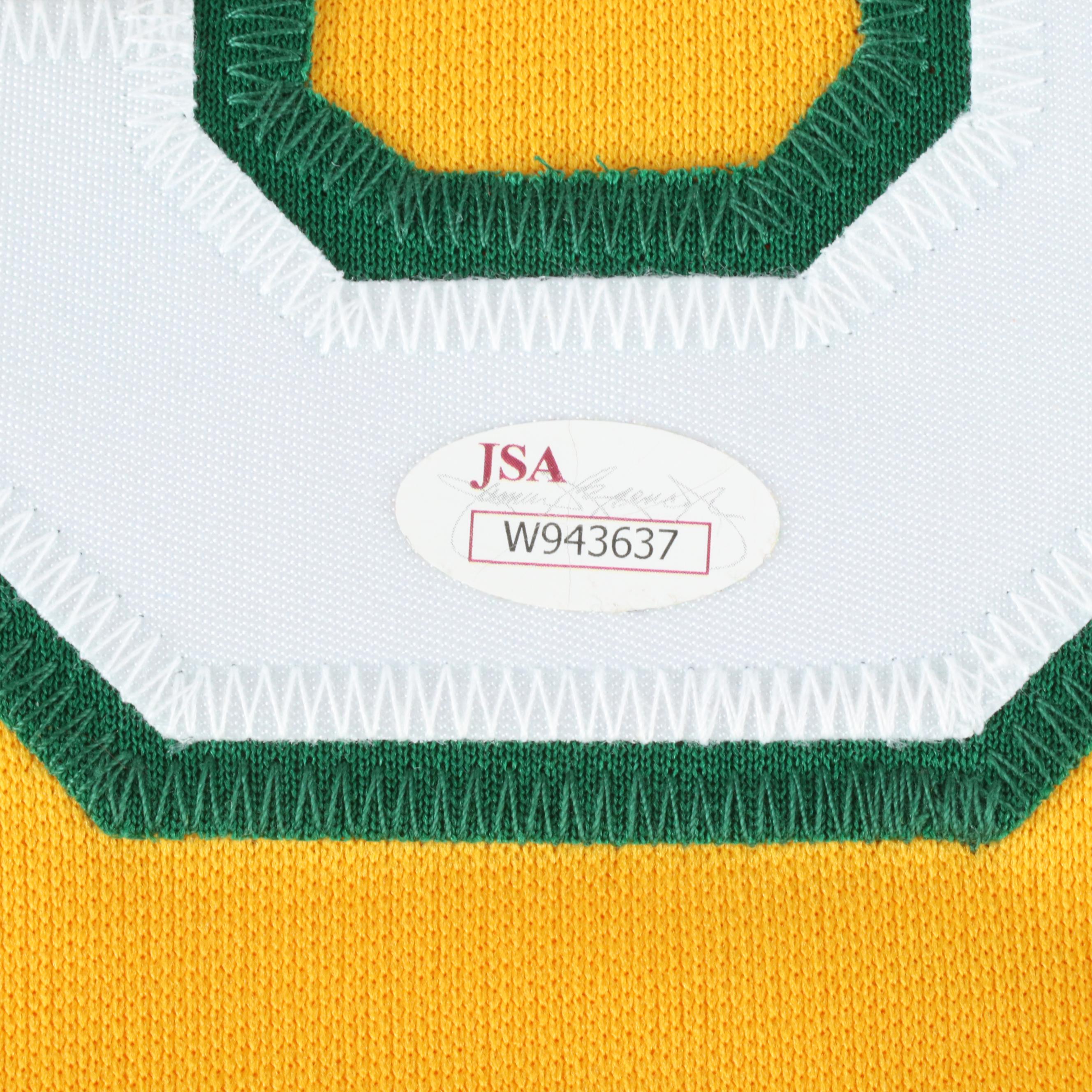 Reggie Jackson Signed Oakland Athletics Baseball Stats Jersey, JSA
