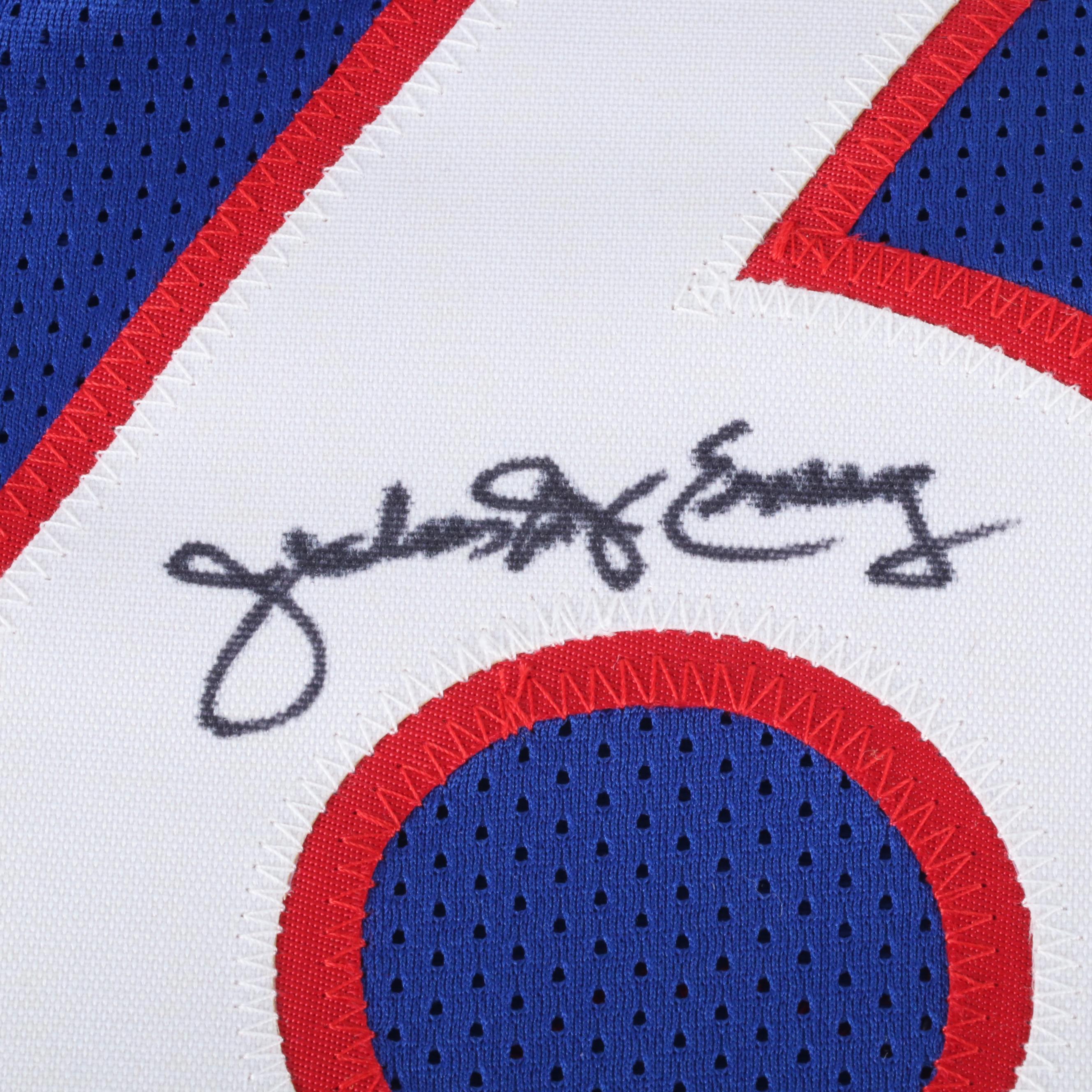 Julius Erving Signed Phildelphia 76ers Basketball Jersey, Beckett