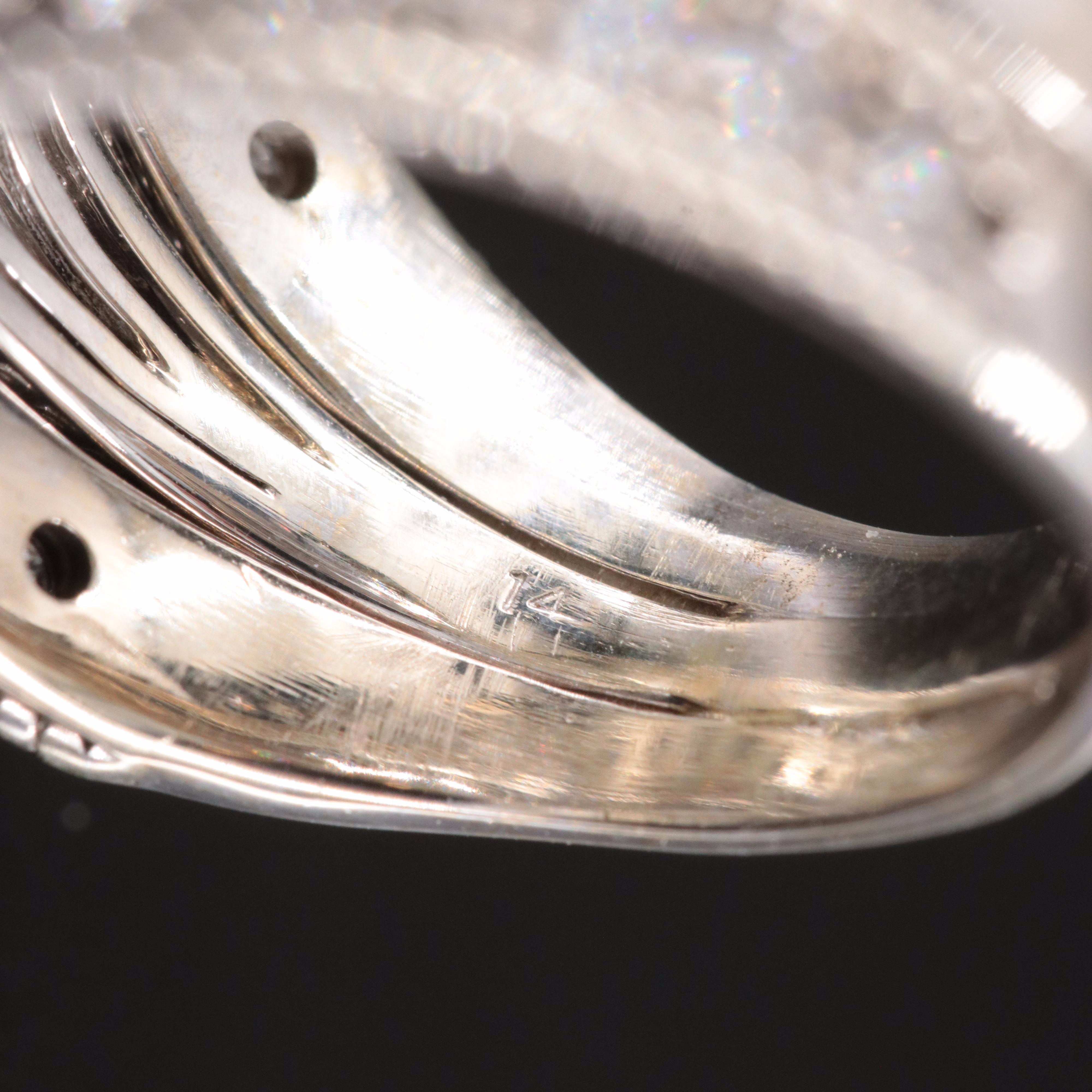 14K 1.46 CTW Diamond Ring with 10K Soldered Bands