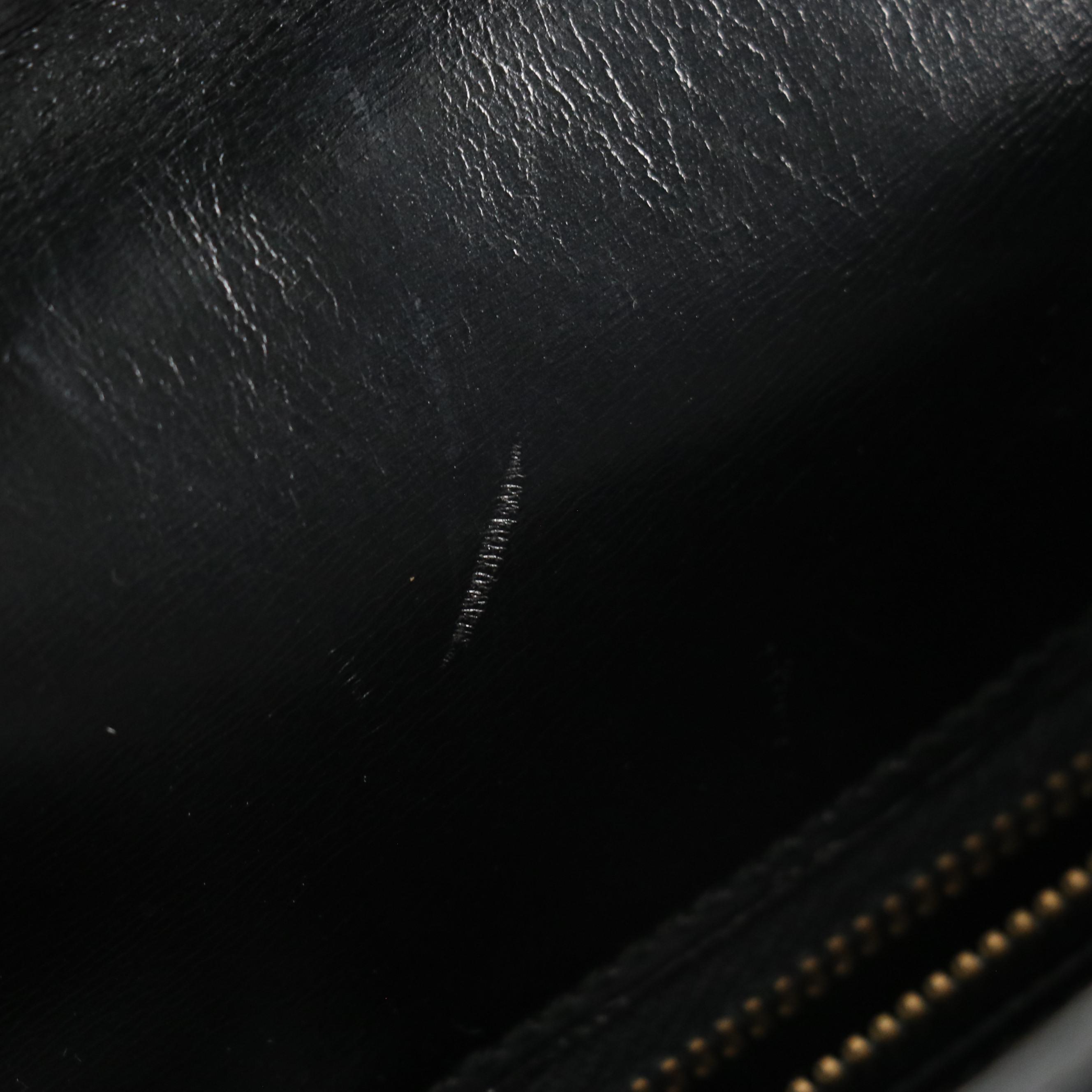 Hermès Kelly Retourne 32 Handbag in Black Box Calf Leather, 1970s