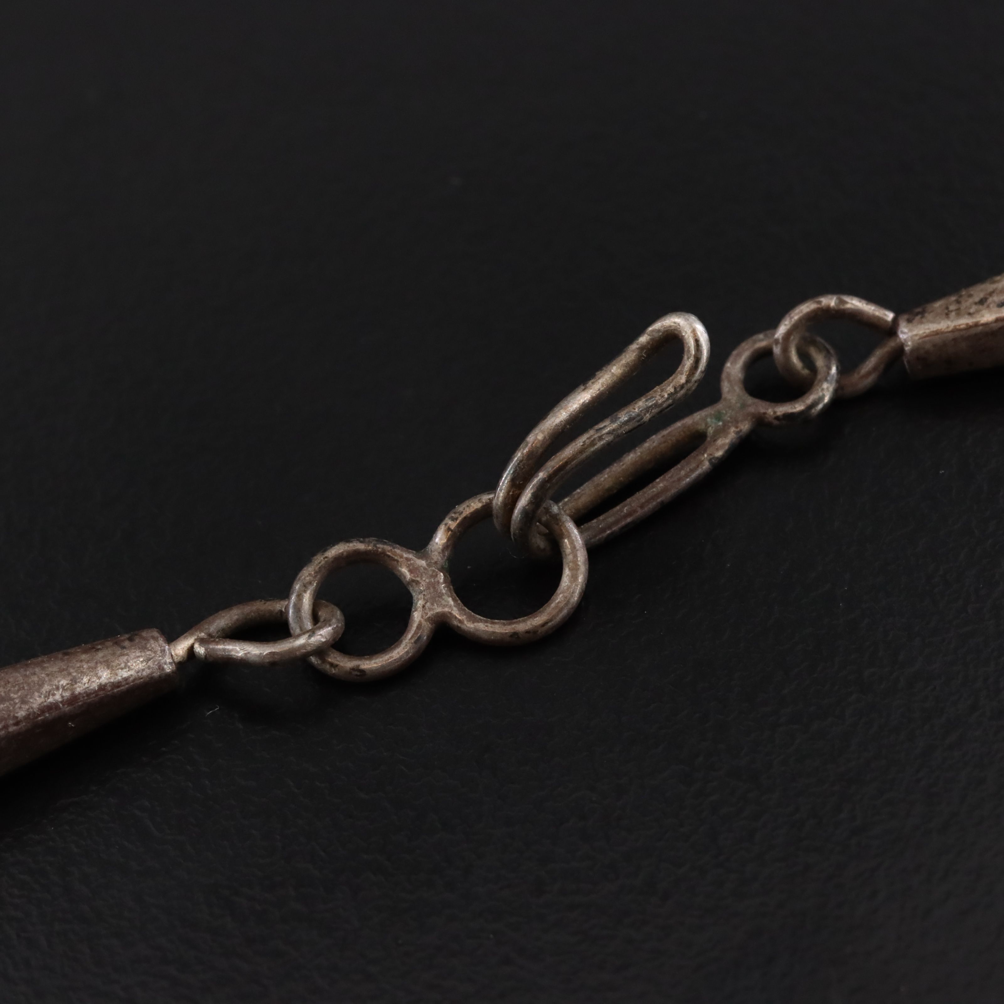 Southwestern Sterling Gemstone Inlay Bird Cuff Bracelet & Necklace