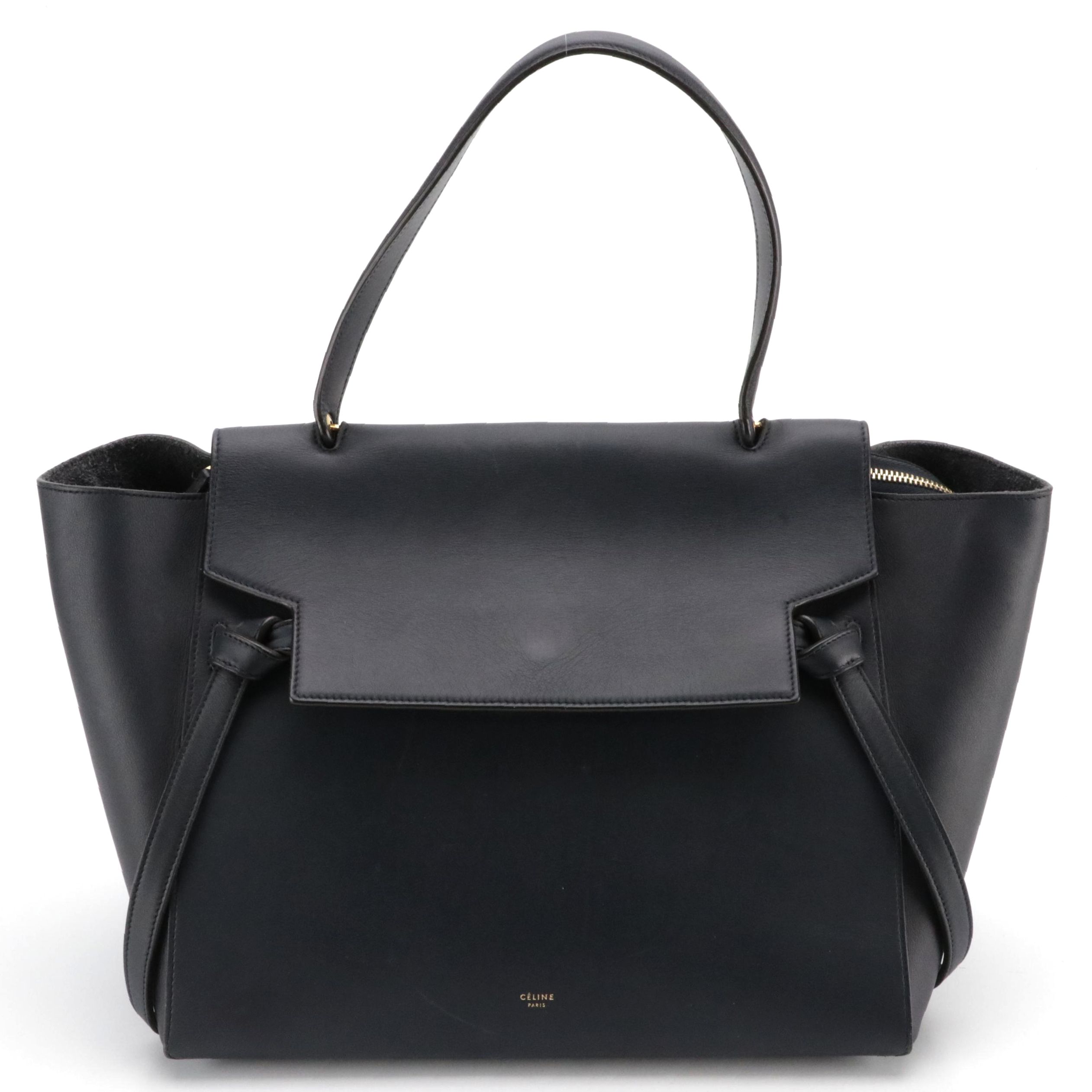Céline Belt Bag in Navy Blue Smooth Calfskin Leather