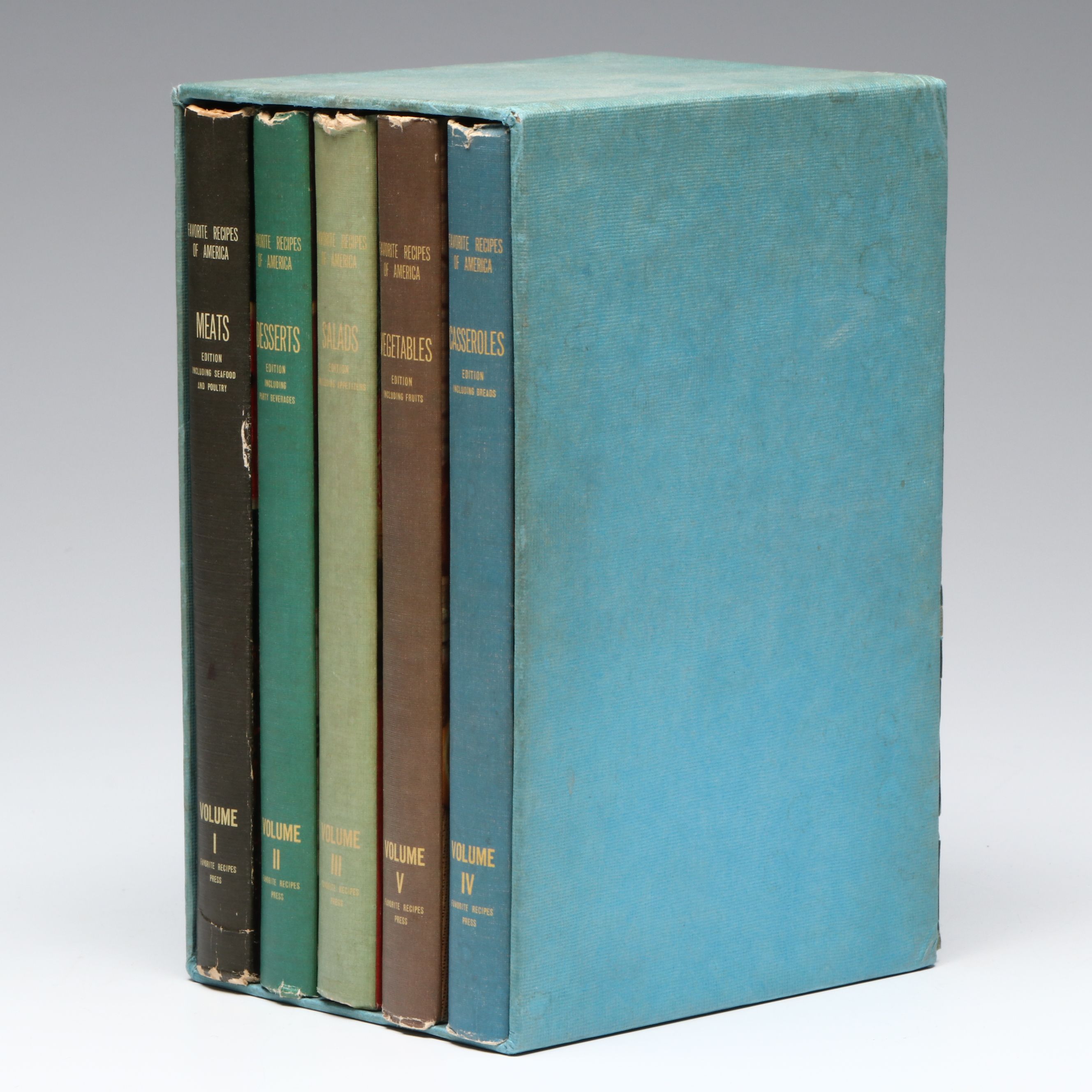 "Favorite Recipes of America" Five-Volume Box Set and More Cookbooks