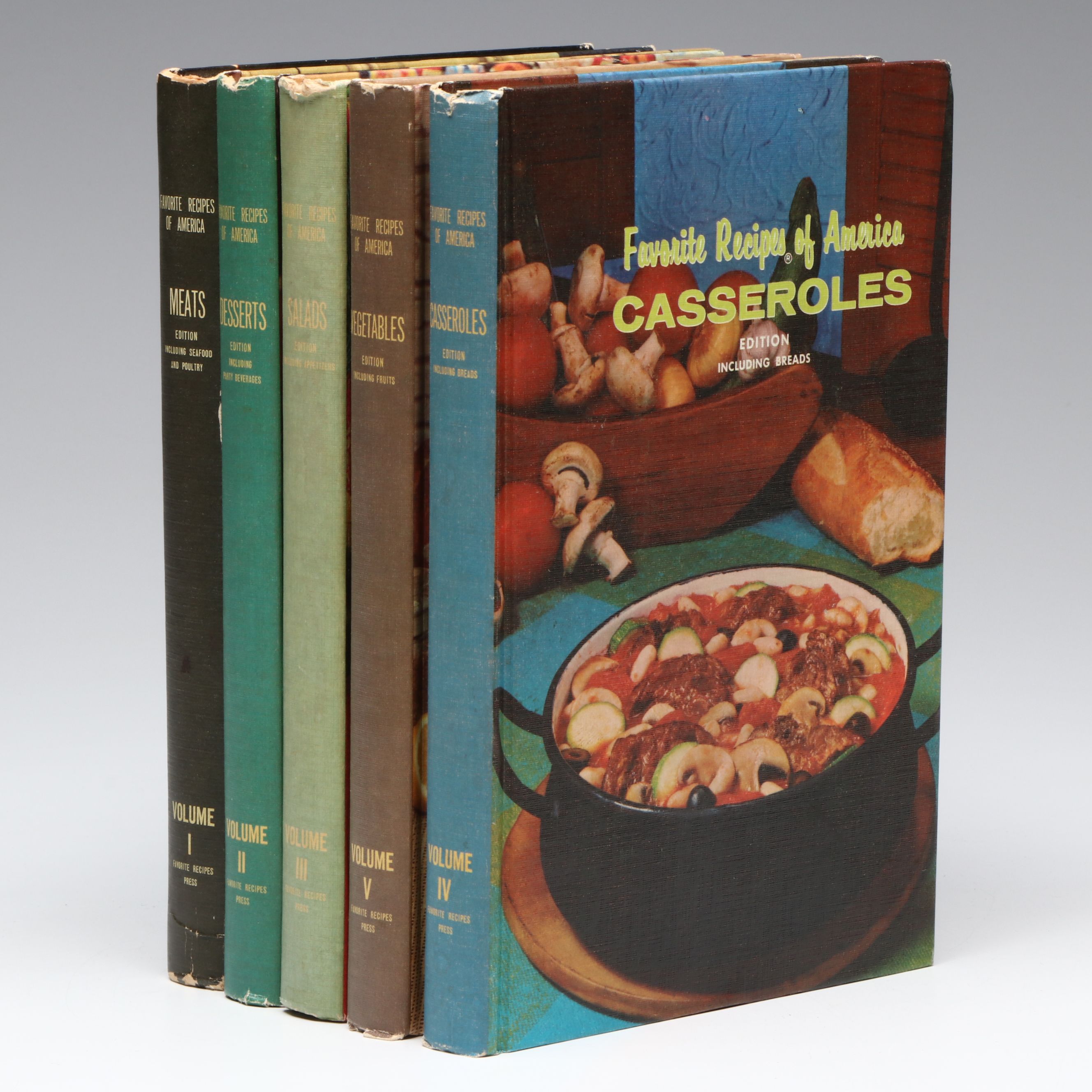 "Favorite Recipes of America" Five-Volume Box Set and More Cookbooks