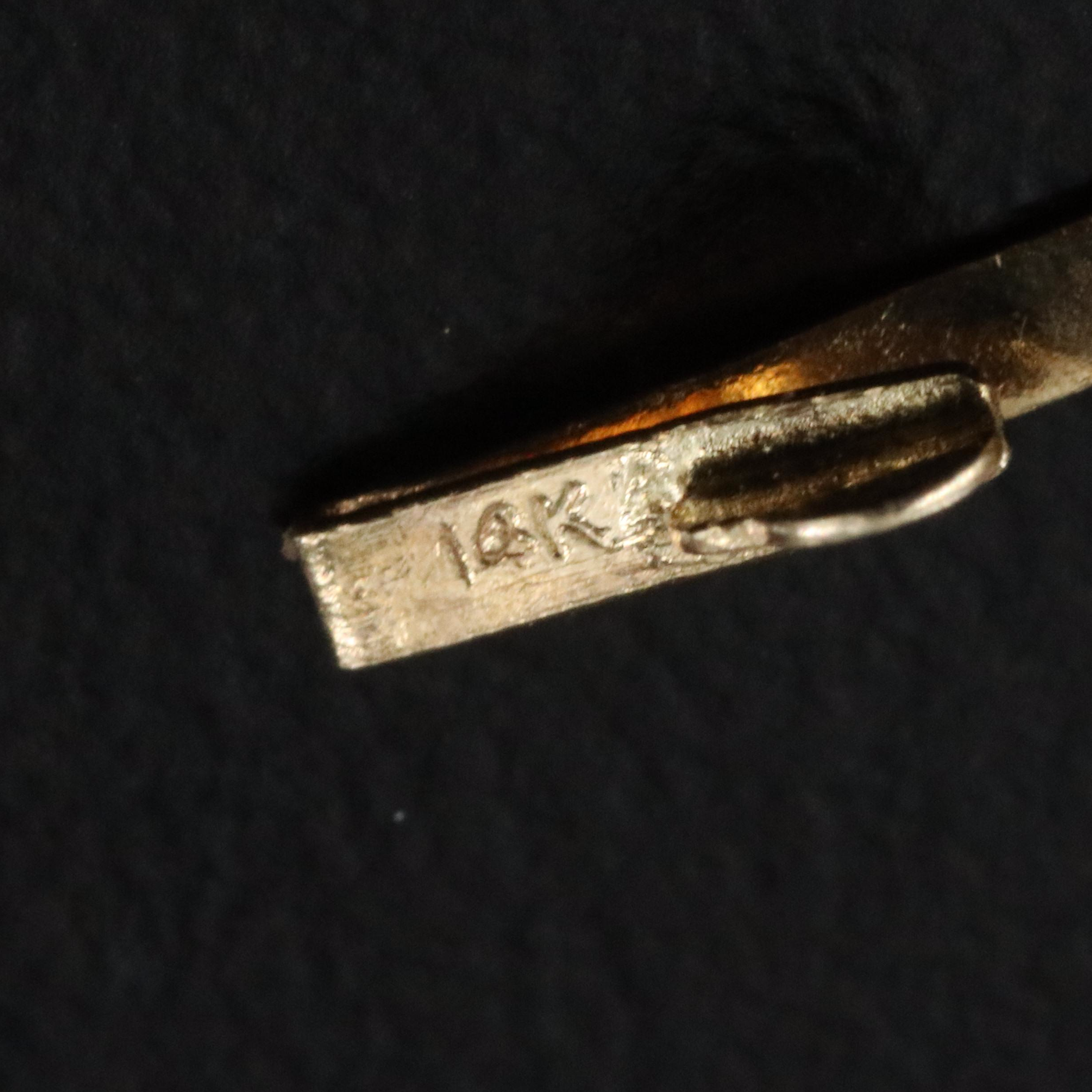 Erté by Circle of Fine Arts 14K Mother-of-Pearl, Black Onyx and Diamond Necklace