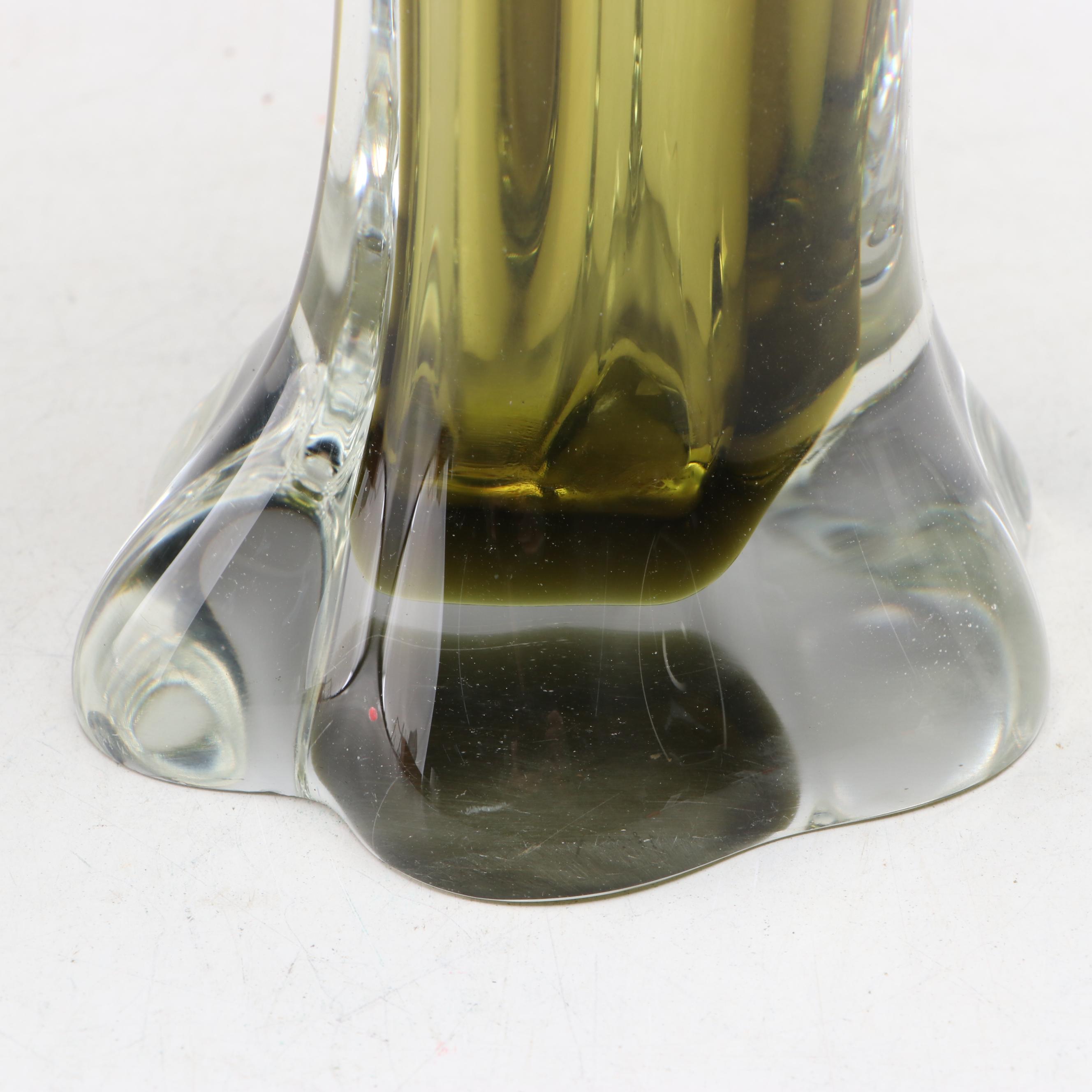 Giovanni Creations Green Art Glass Vase