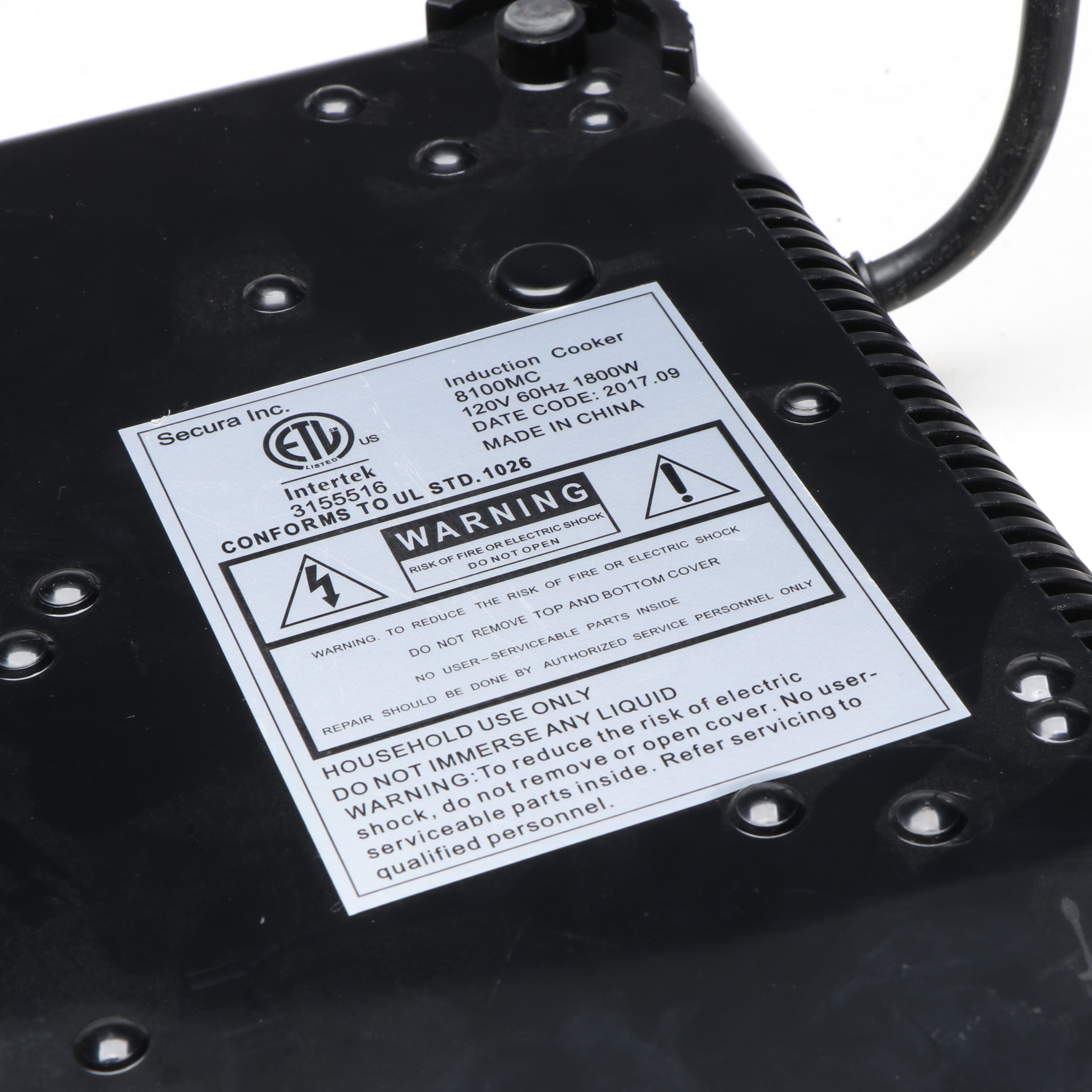 Duxtop Induction Cooktop