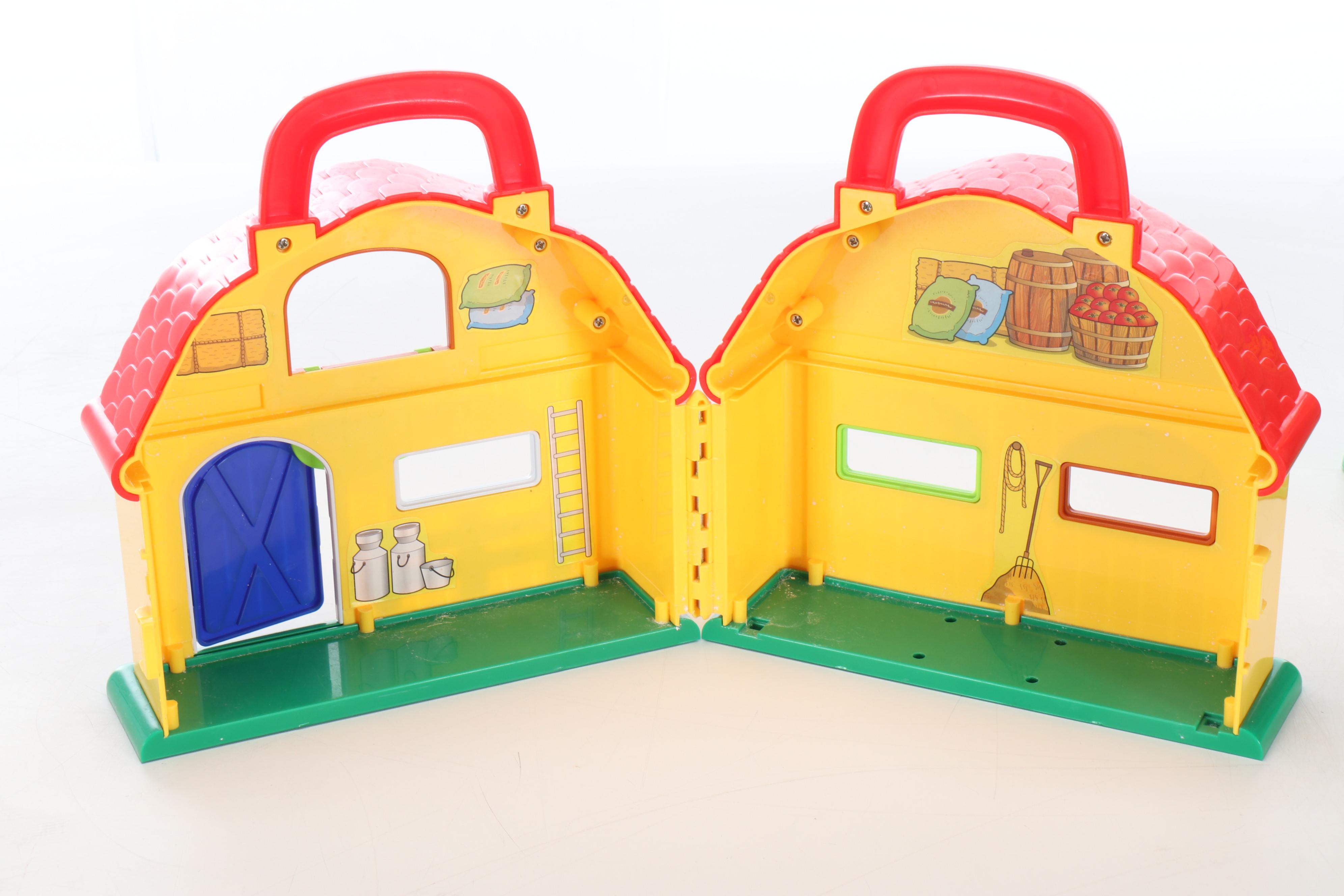 Fisher-Price Little People Buildings with Accessories and Characters