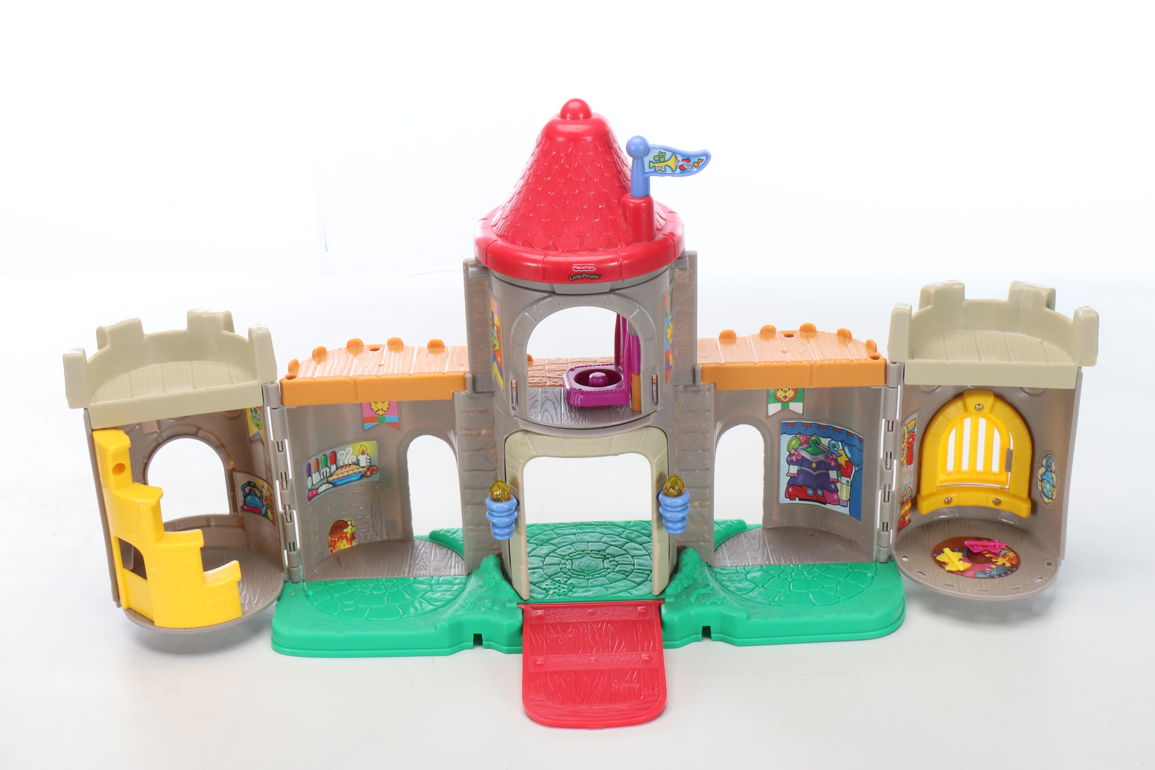 Fisher-Price Little People Buildings with Accessories and Characters