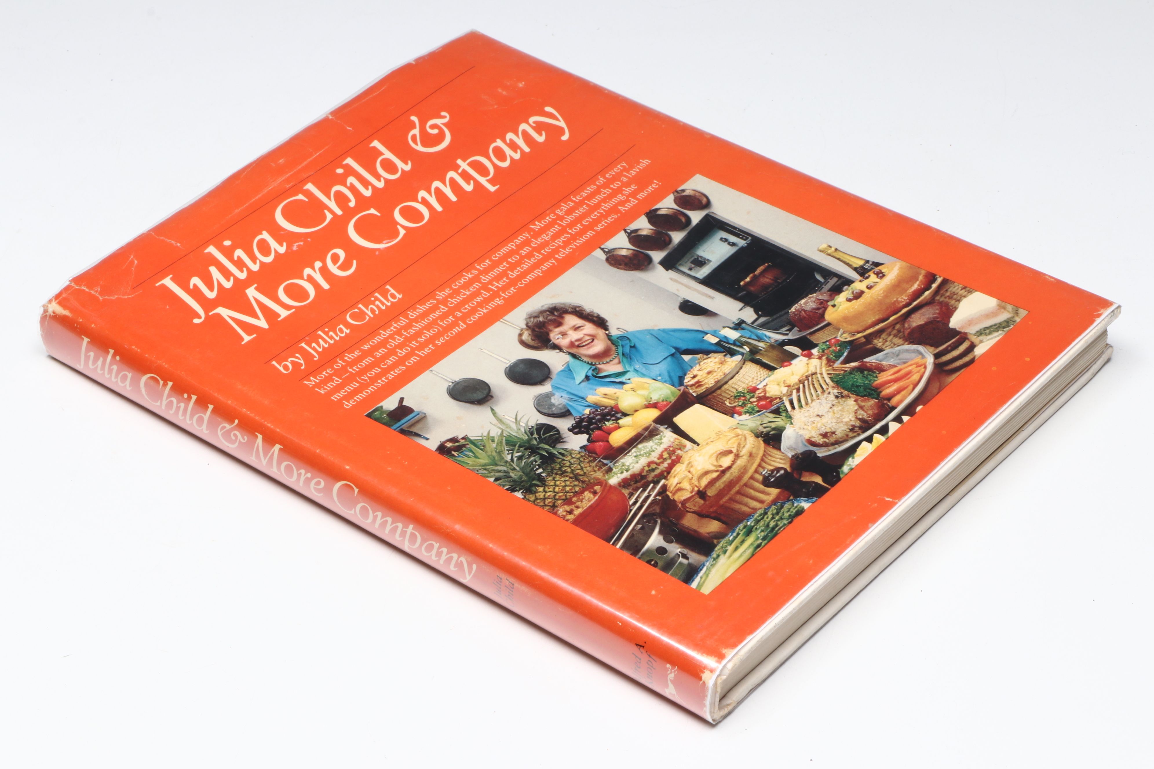 First Edition "Julia Child & More Company" by Julia Child and More Cookbooks