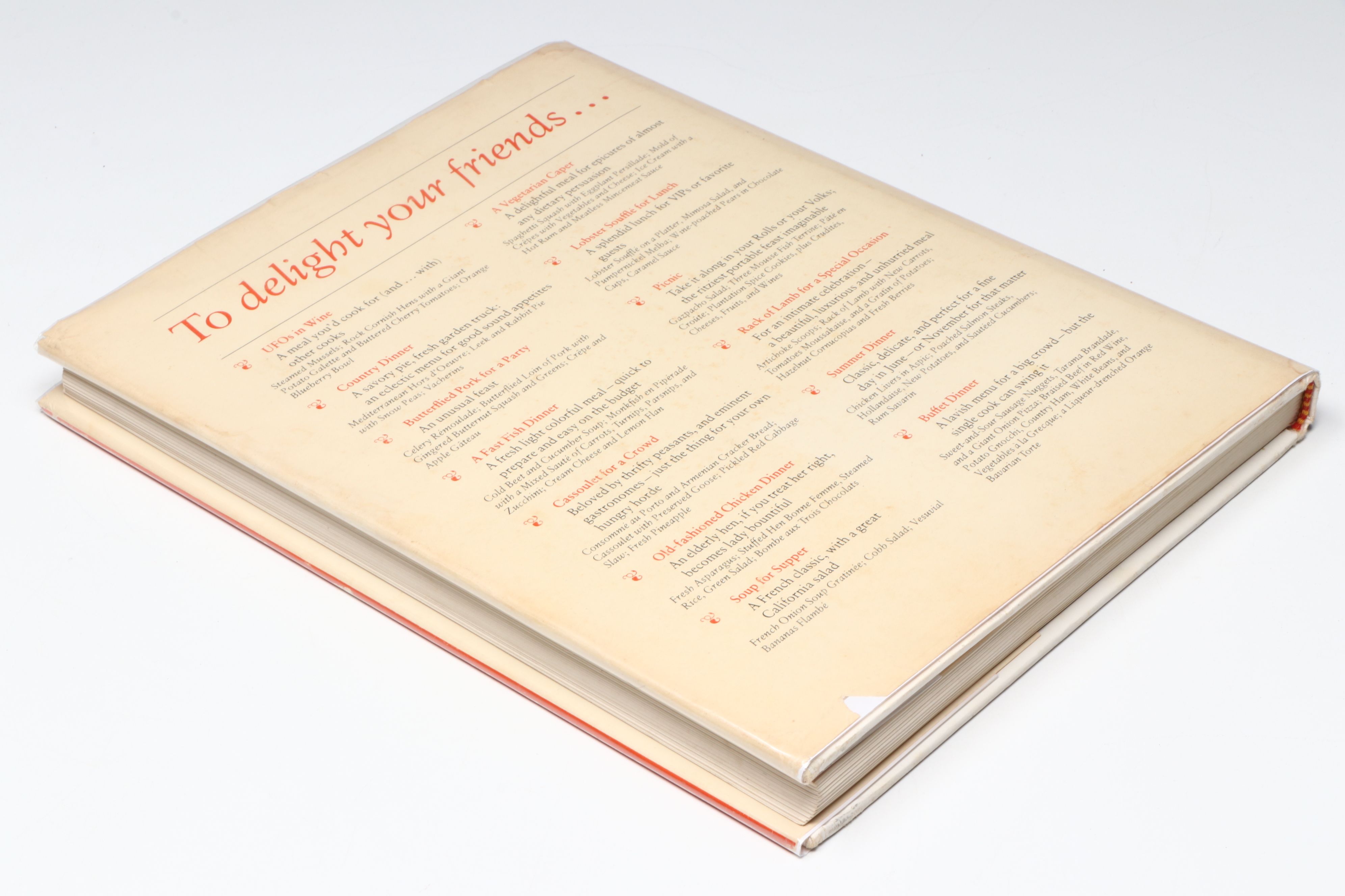 First Edition "Julia Child & More Company" by Julia Child and More Cookbooks