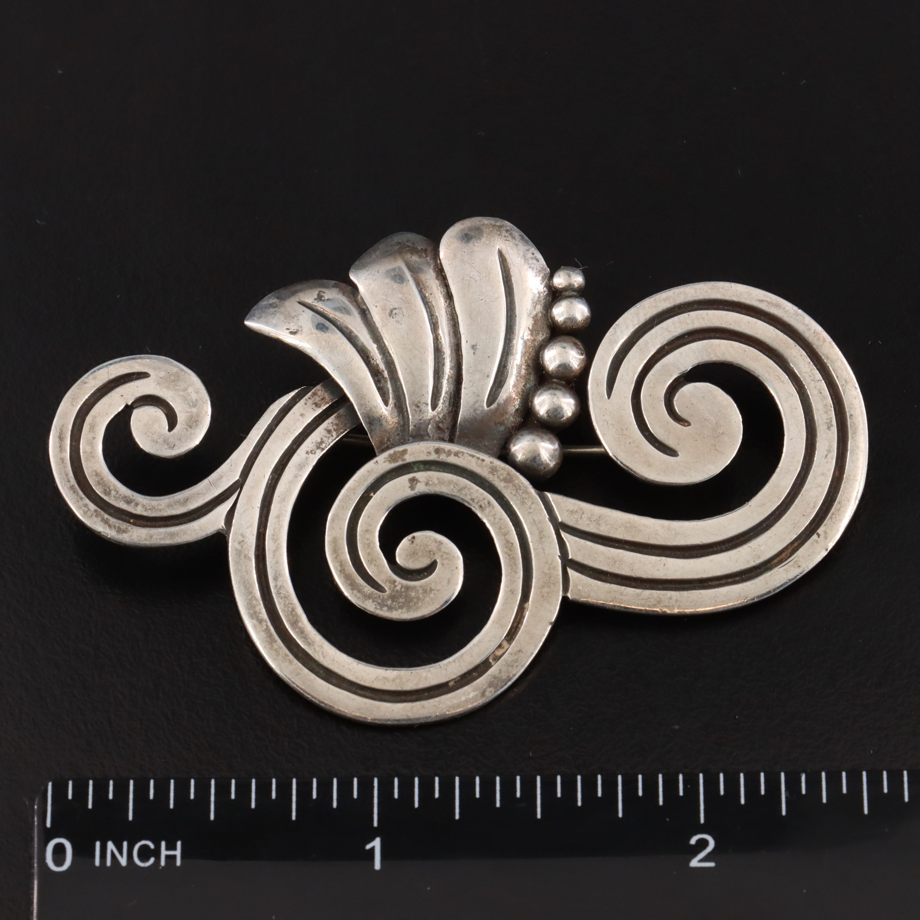 Gemstone Jewelry Collection Including Sterling and Taxco Mexican Maricela Brooch