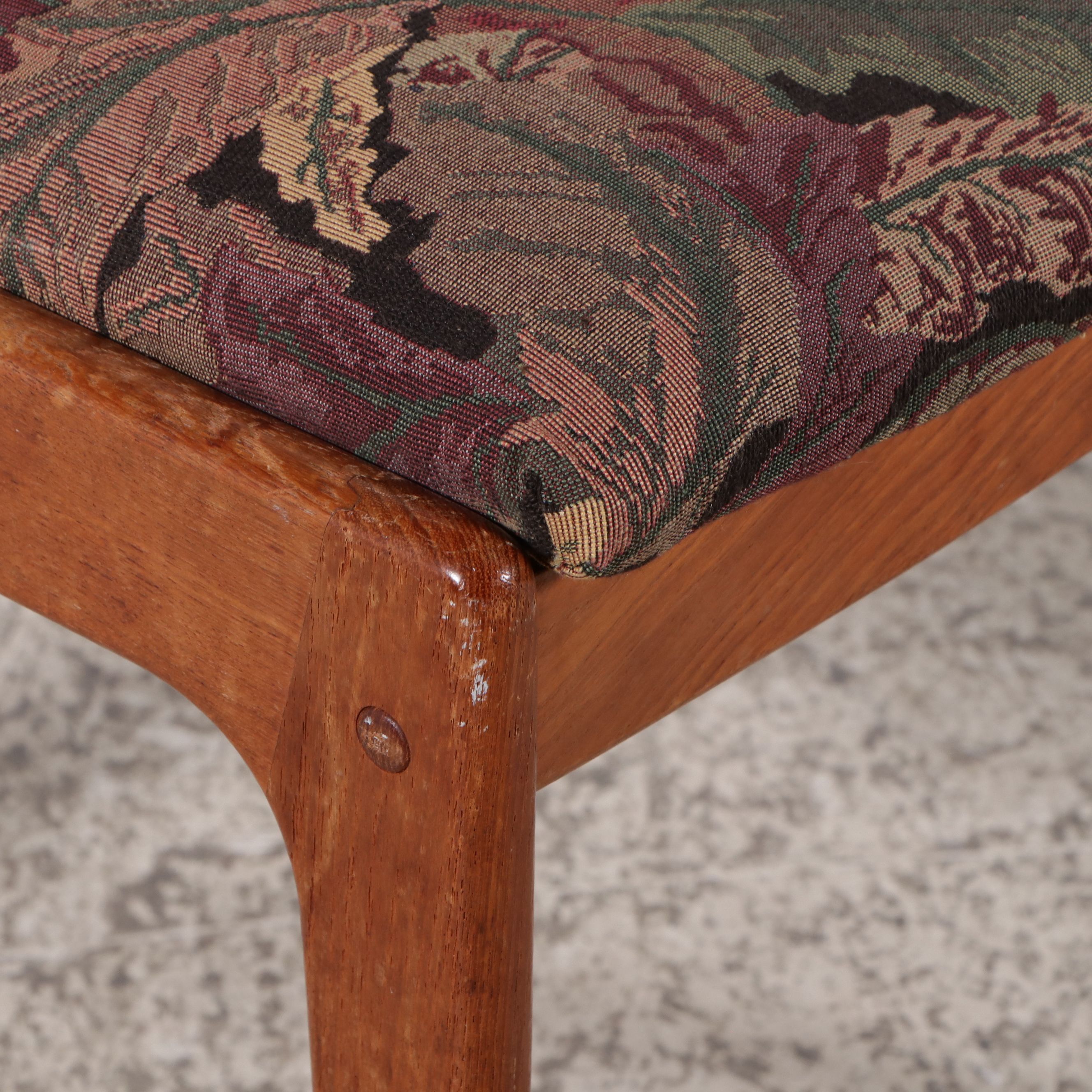 Pair of Uldum Mobelfabrik Danish Modern Teak Chairs