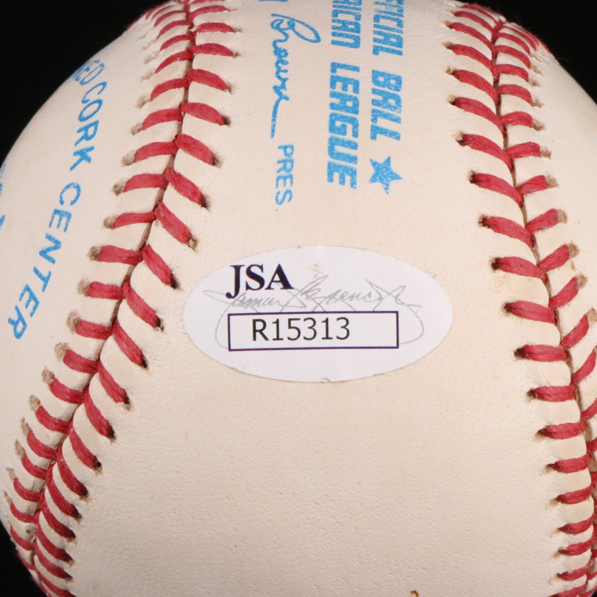 Emmitt Smith Signed Rawlings Official American League Baseball, JSA