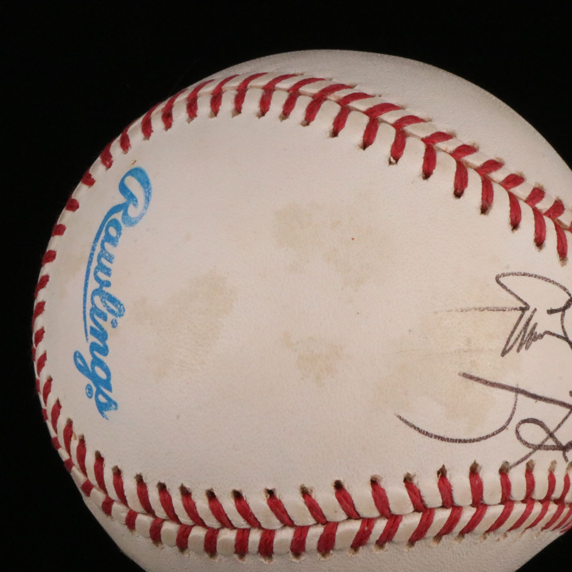 Emmitt Smith Signed Rawlings Official American League Baseball, JSA