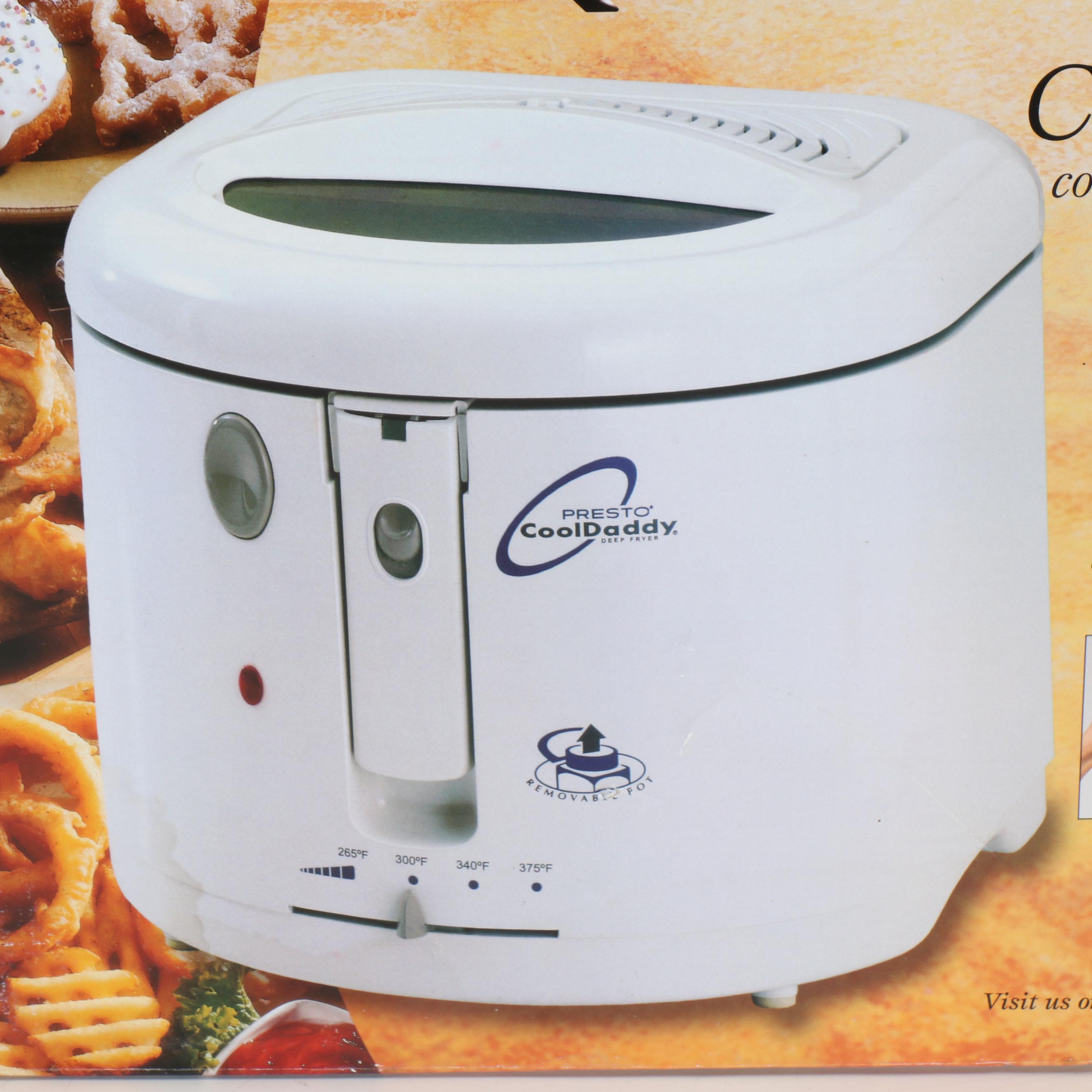 Presto Cool Touch Electric Griddle with Other Small Kitchen Appliances