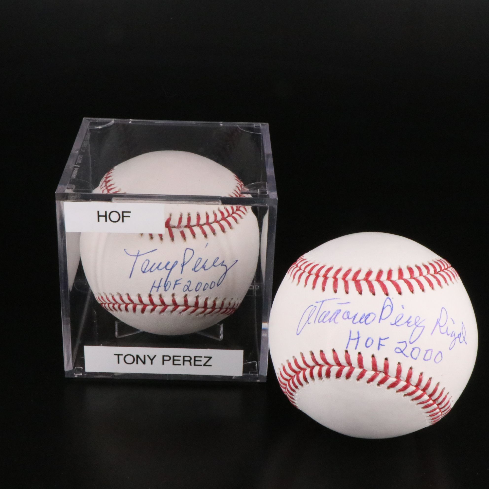 Tony Perez Full Name Signed Rawlings Official Major League Baseball with More