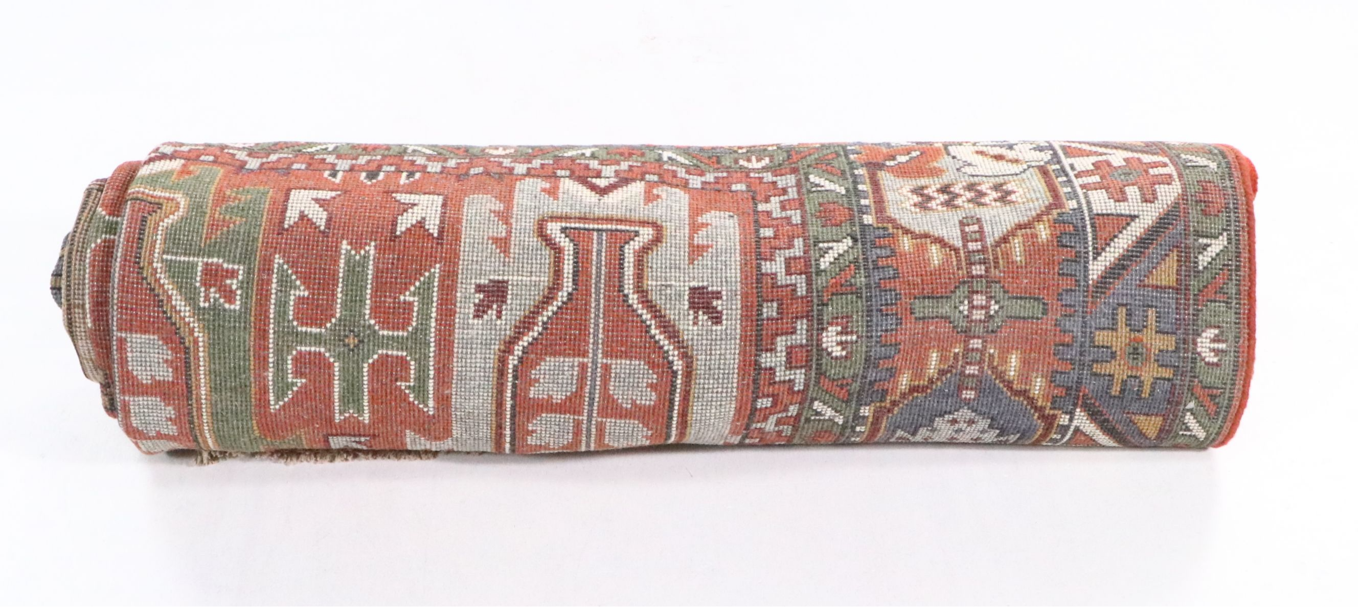 8'11 x 12'3 Hand-Knotted Indo-Persian Heriz Serapi Style Style Room-Sized Rug