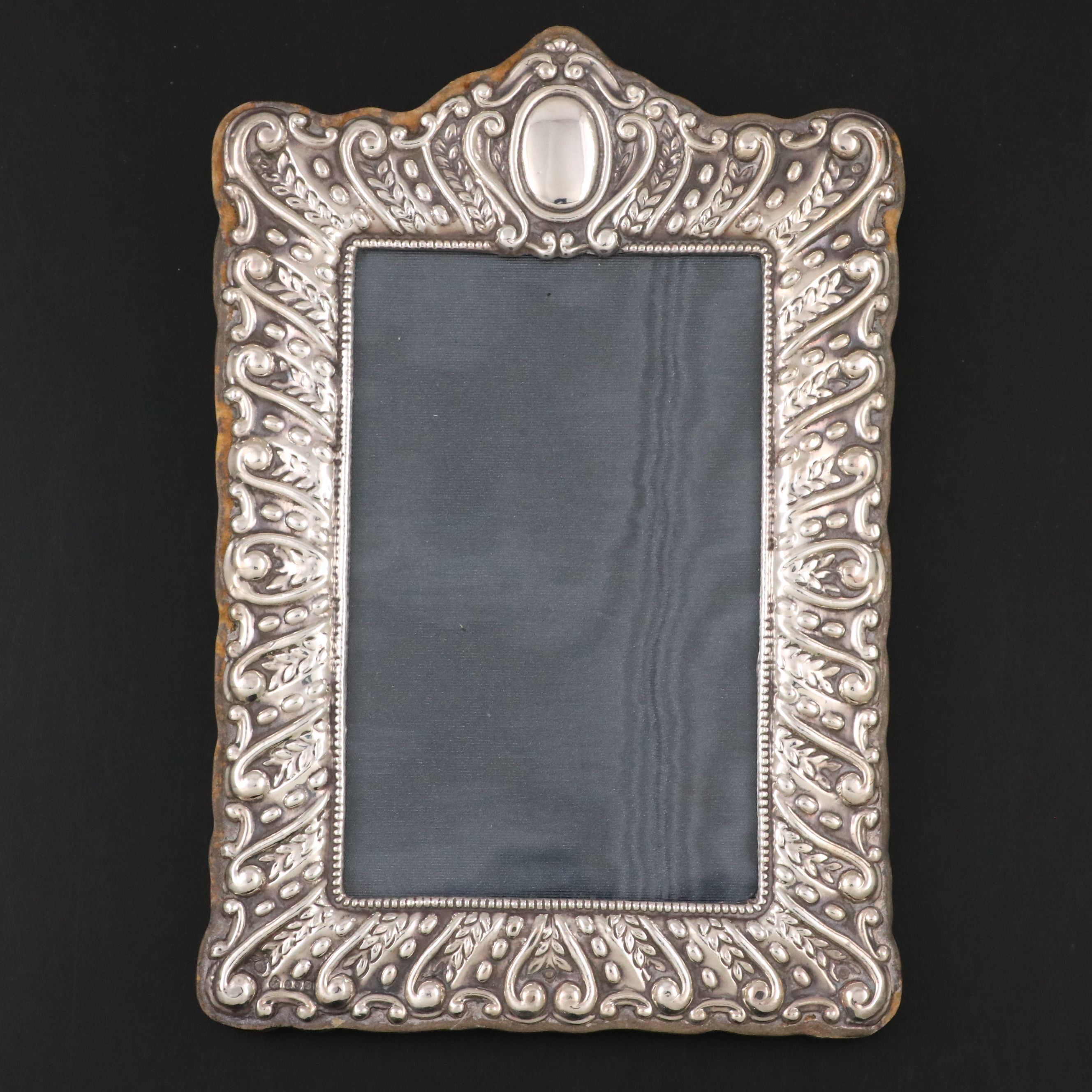 Paul Vernon Fitchie English Sterling Silver Picture Frame, 1993