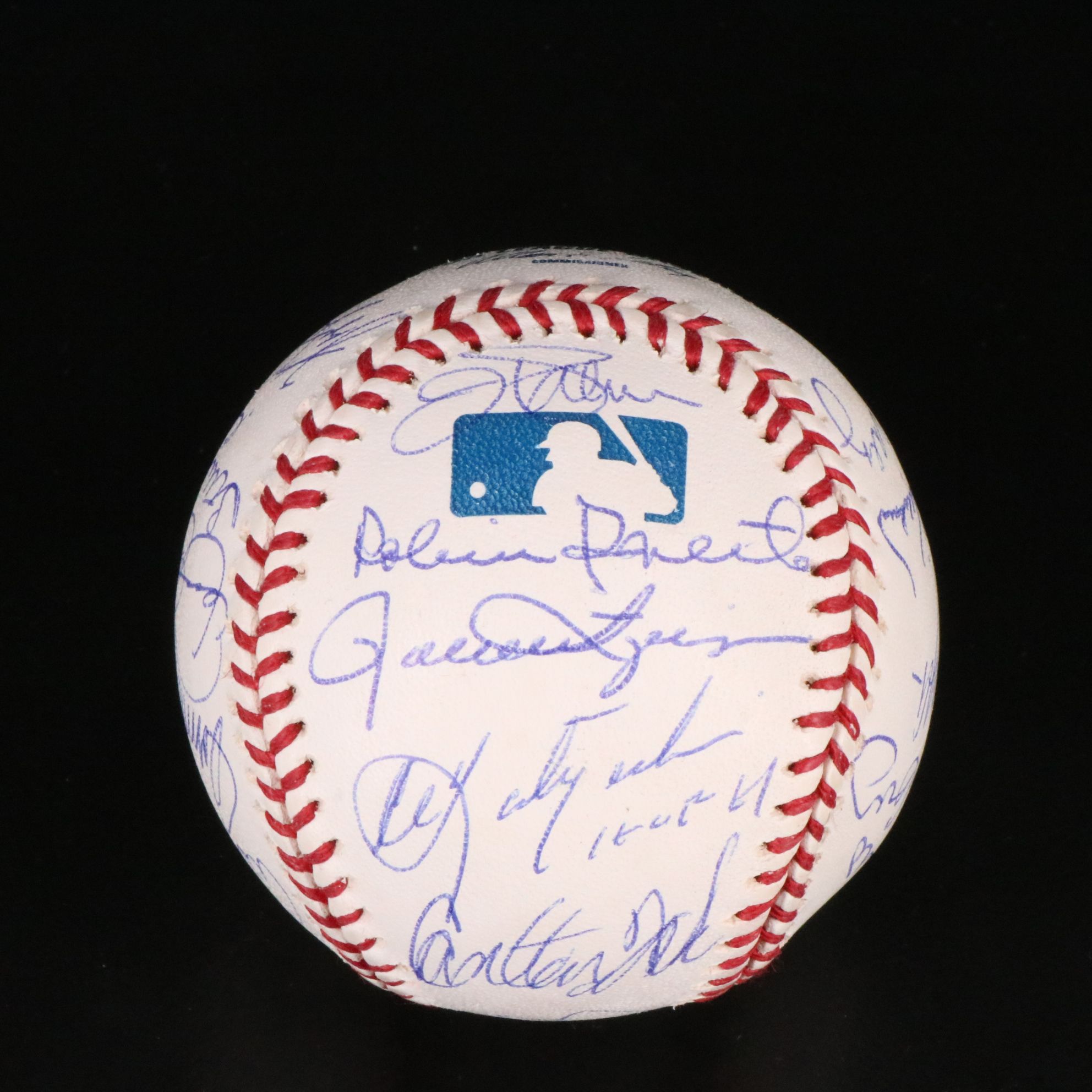 Ernie Banks, Willie McCovey, Whitey Ford, and More Signed Baseball, Tristar