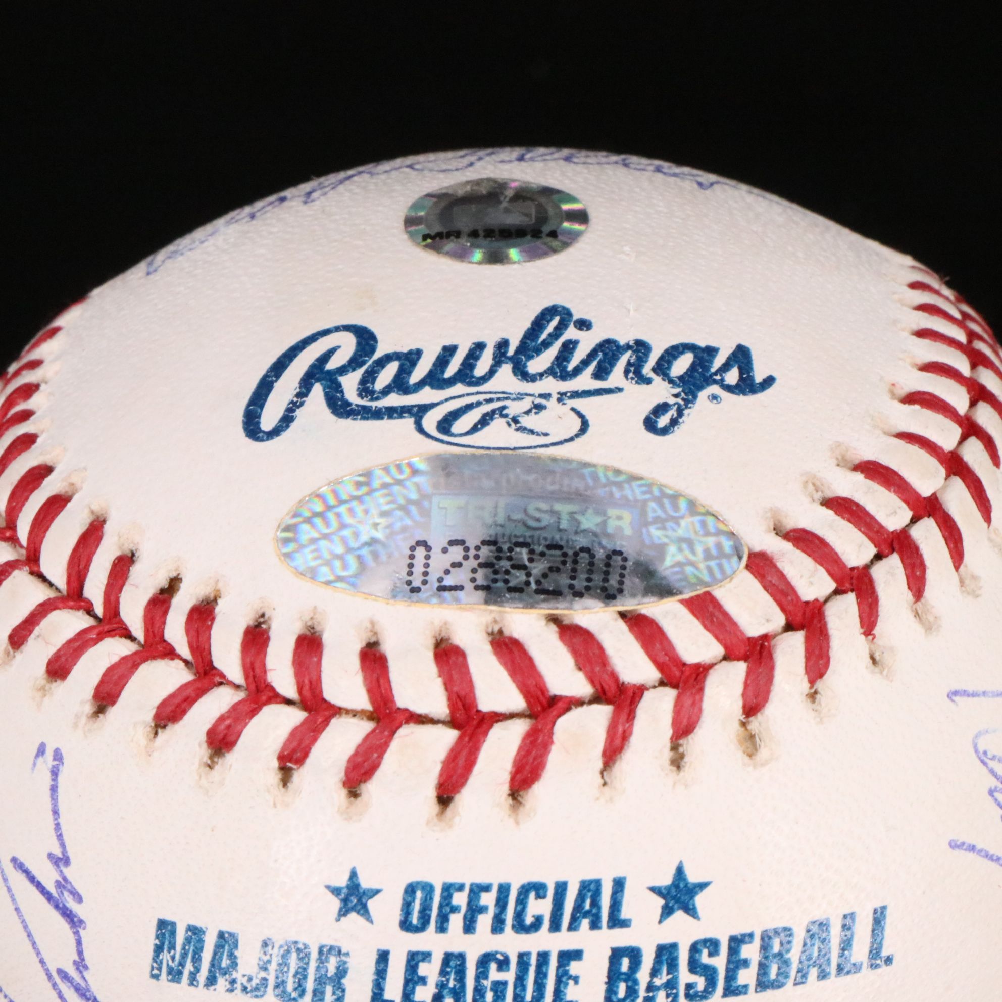 Ernie Banks, Willie McCovey, Whitey Ford, and More Signed Baseball, Tristar