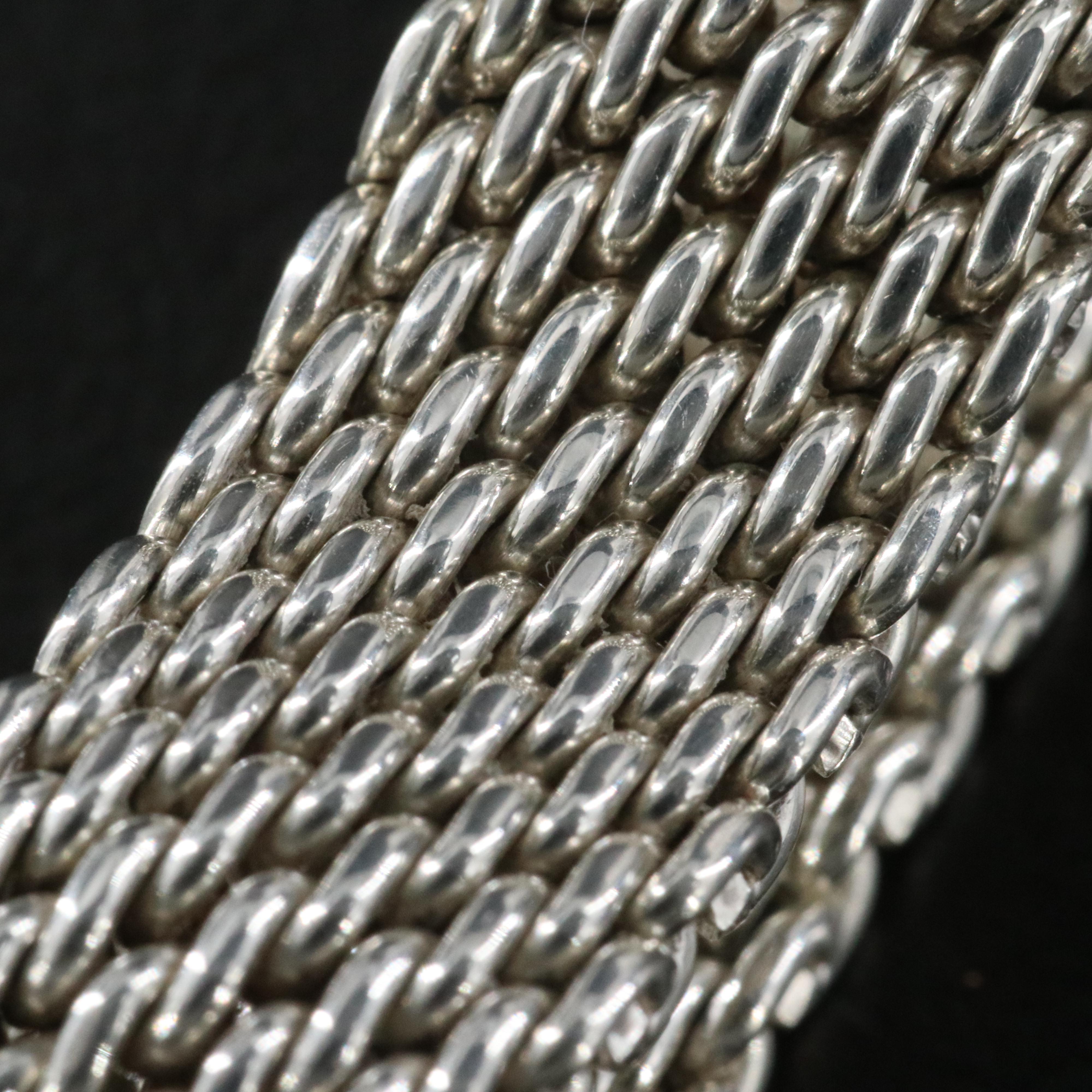 Tiffany & Co. Somerset Sterling Mesh Ring