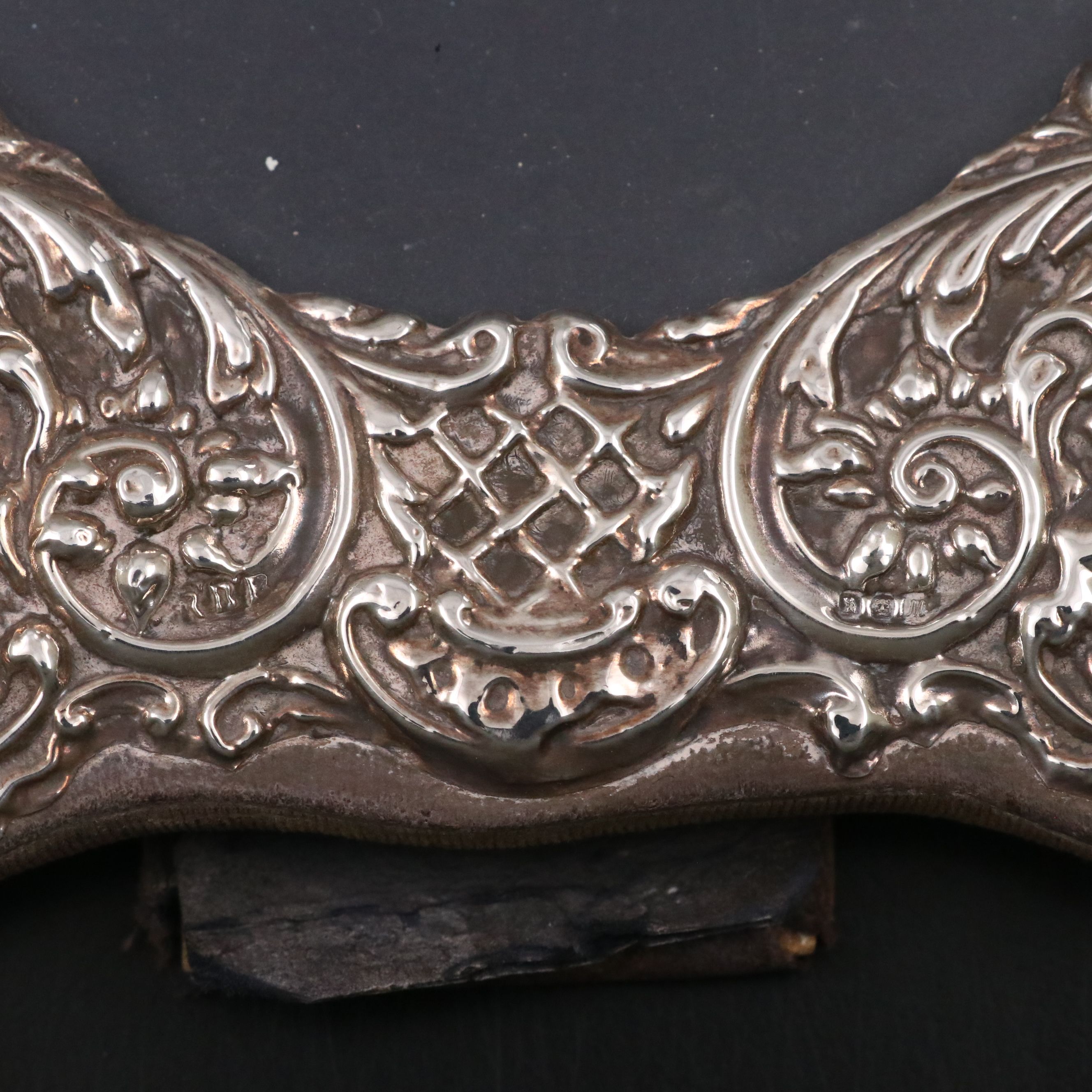 Pair of Keyford Frames Ltd English Sterling Silver Picture Frames, 1991