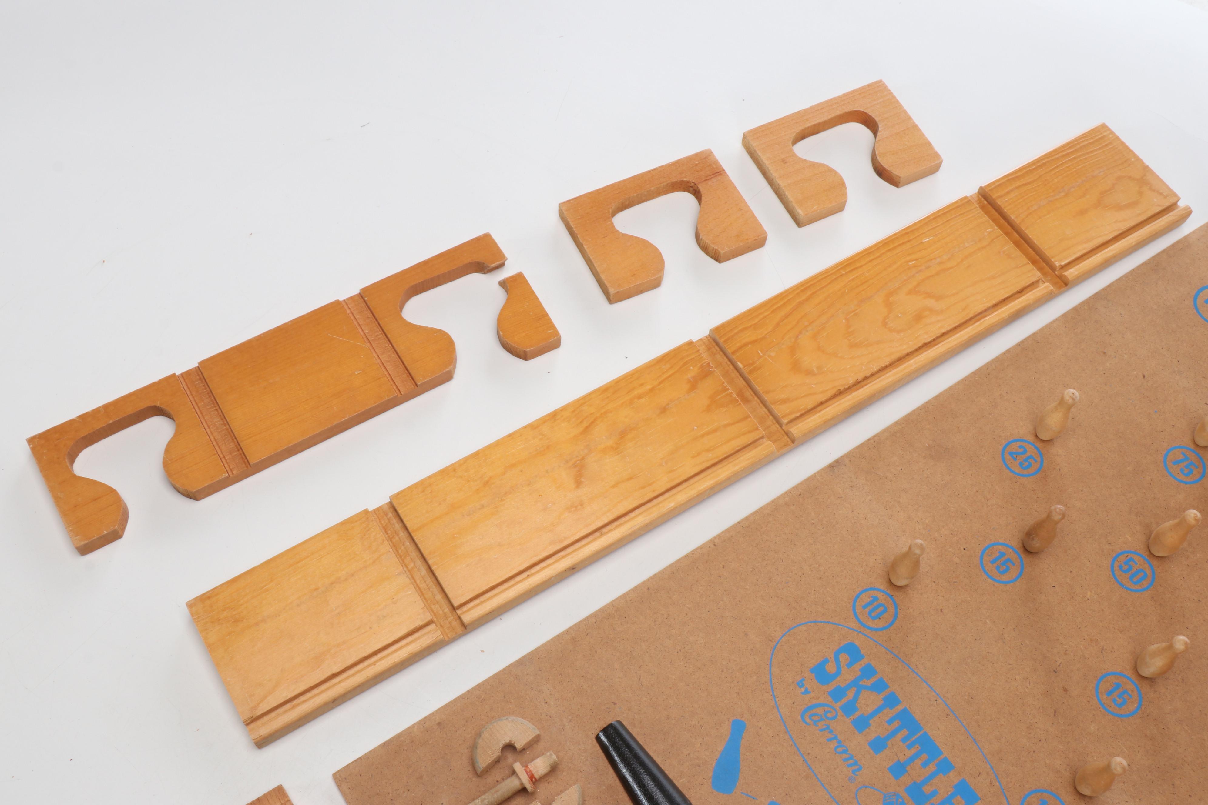 Carrom Skittles Game