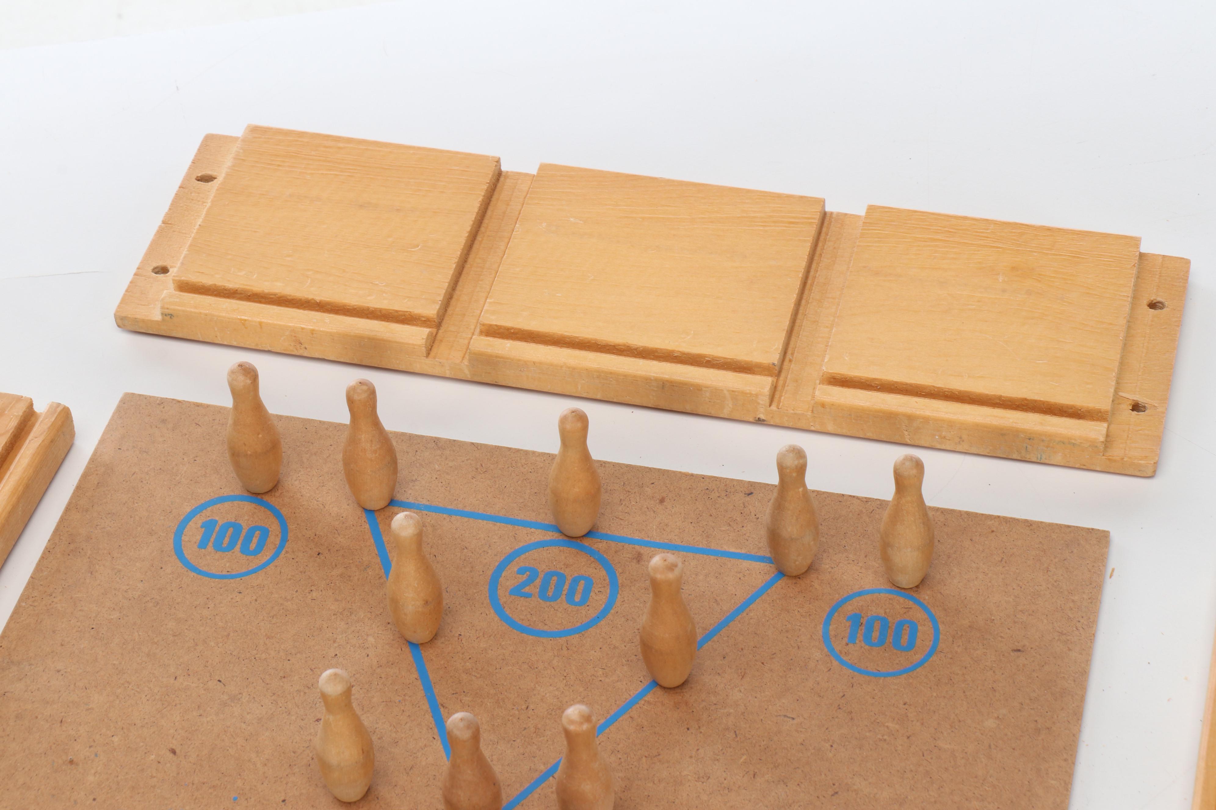 Carrom Skittles Game