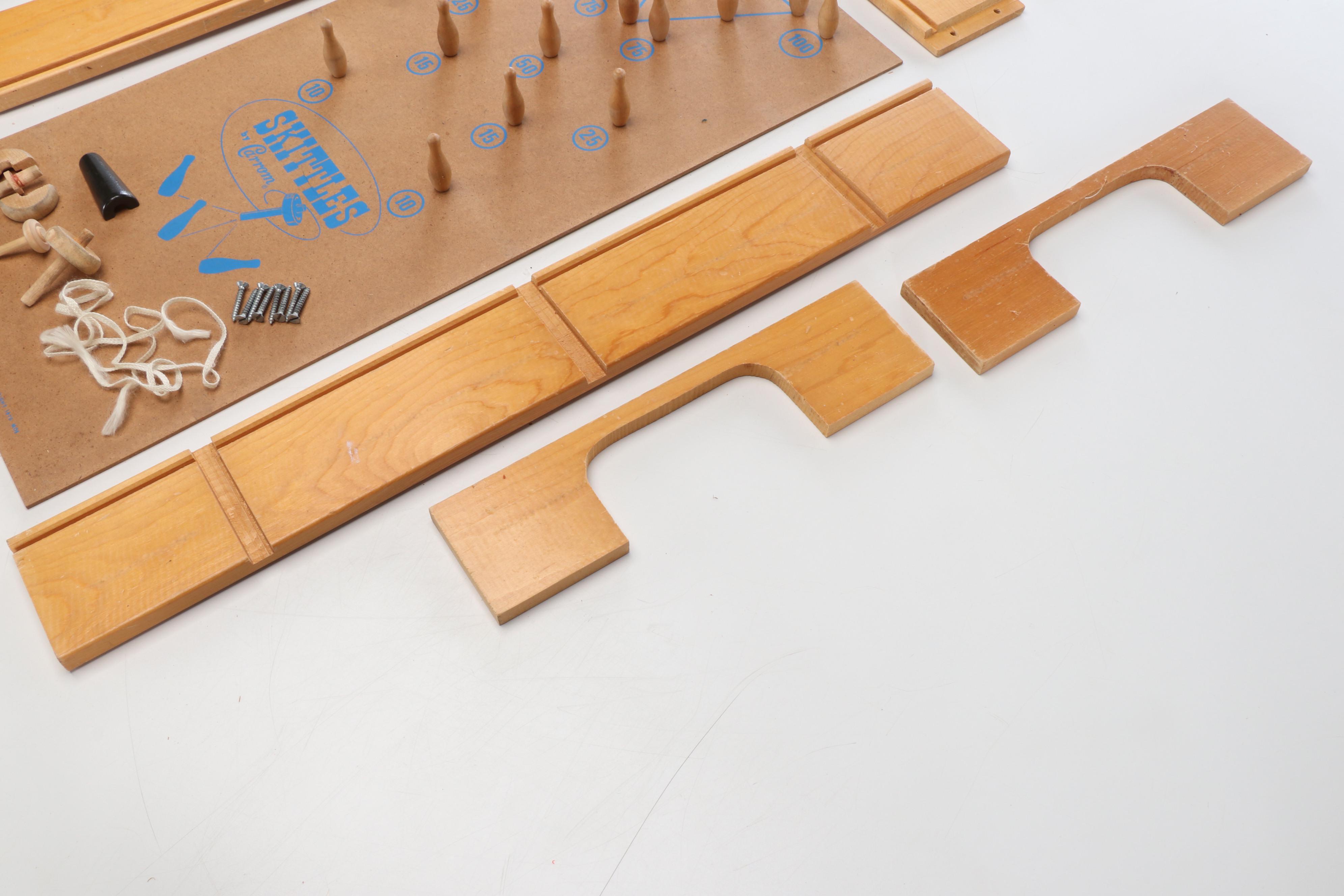 Carrom Skittles Game