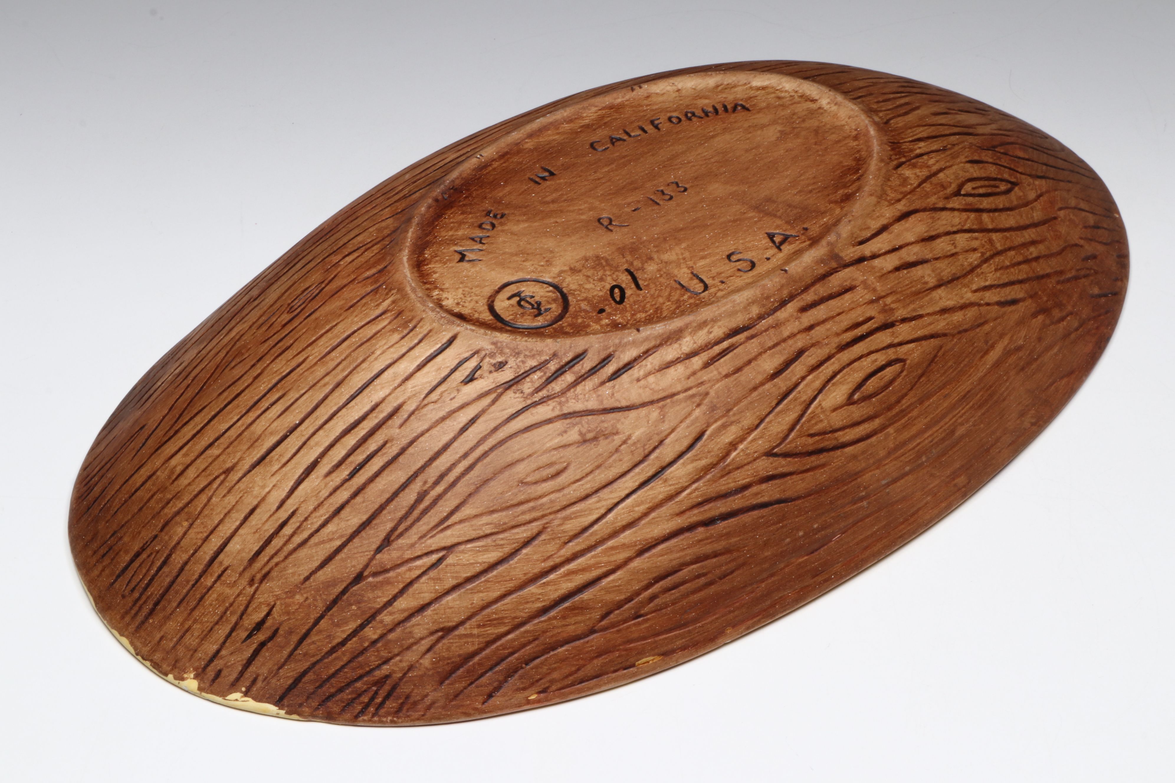 American Glass Bowl and Glass Fruit with Green Pepper