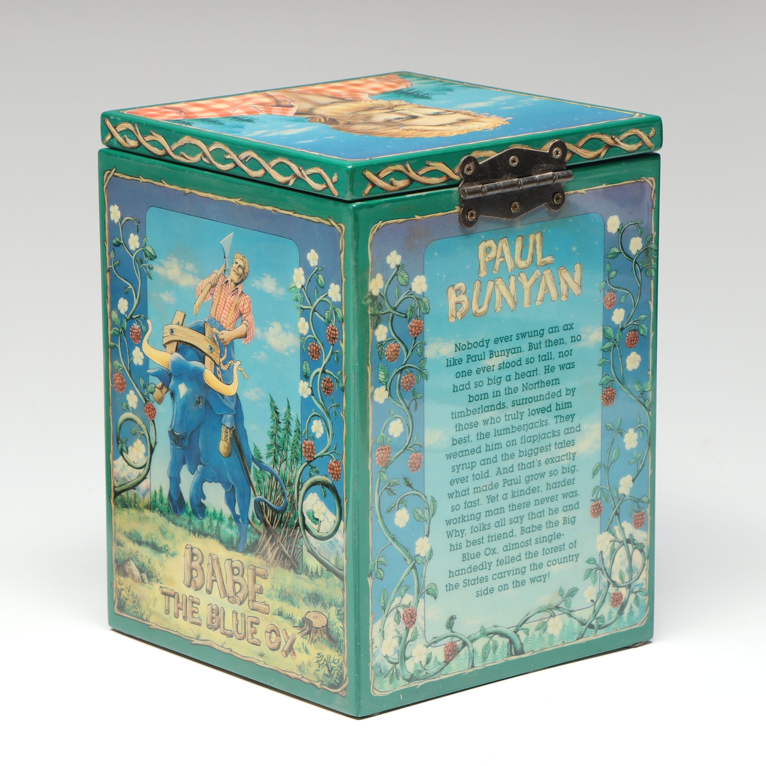 Vintage "Monarch of the Midway" and "Paul Bunyan" Musical Jack-in-the-Box