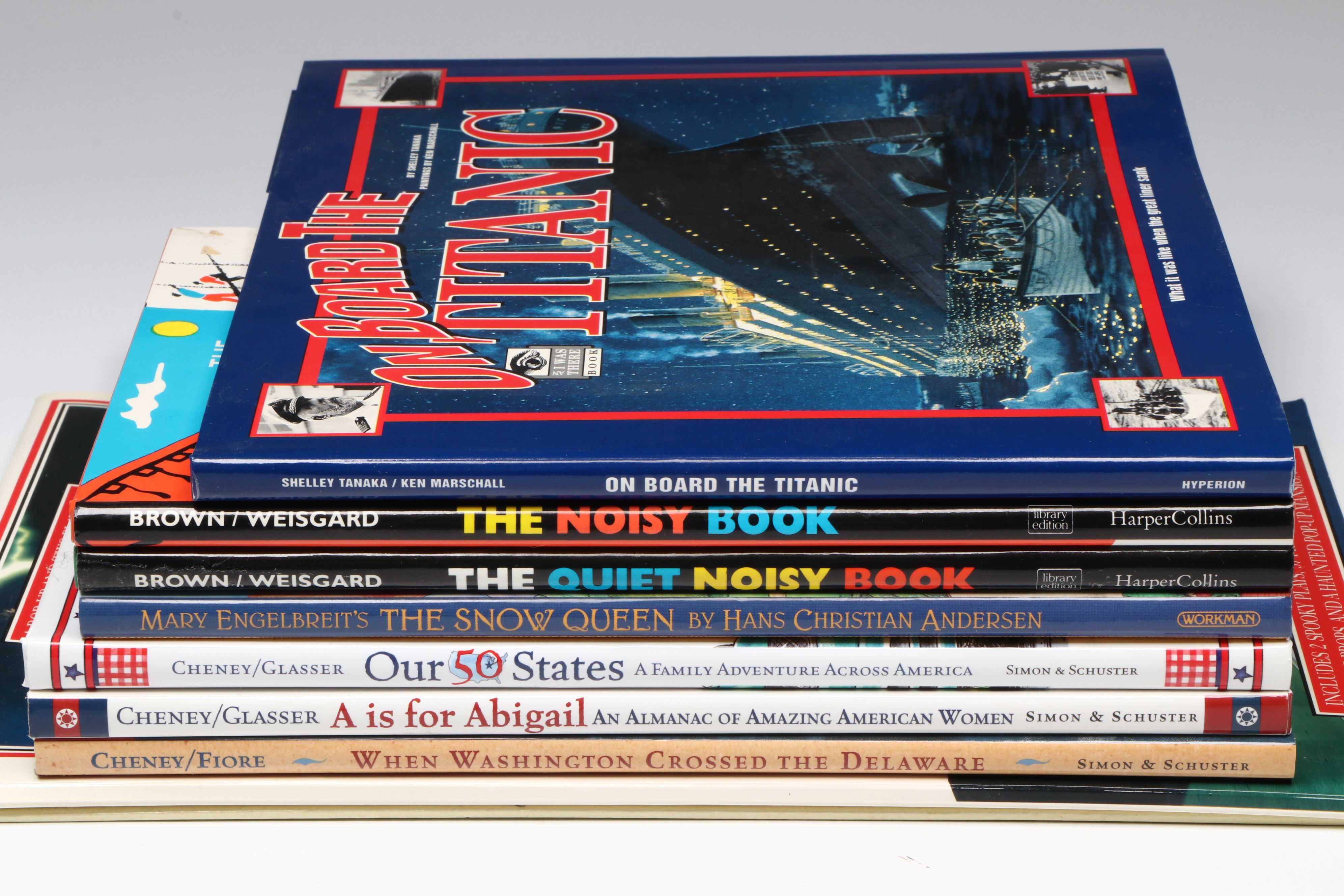 "The Noisy Book," "Our 50 States," and More History and Children's Books