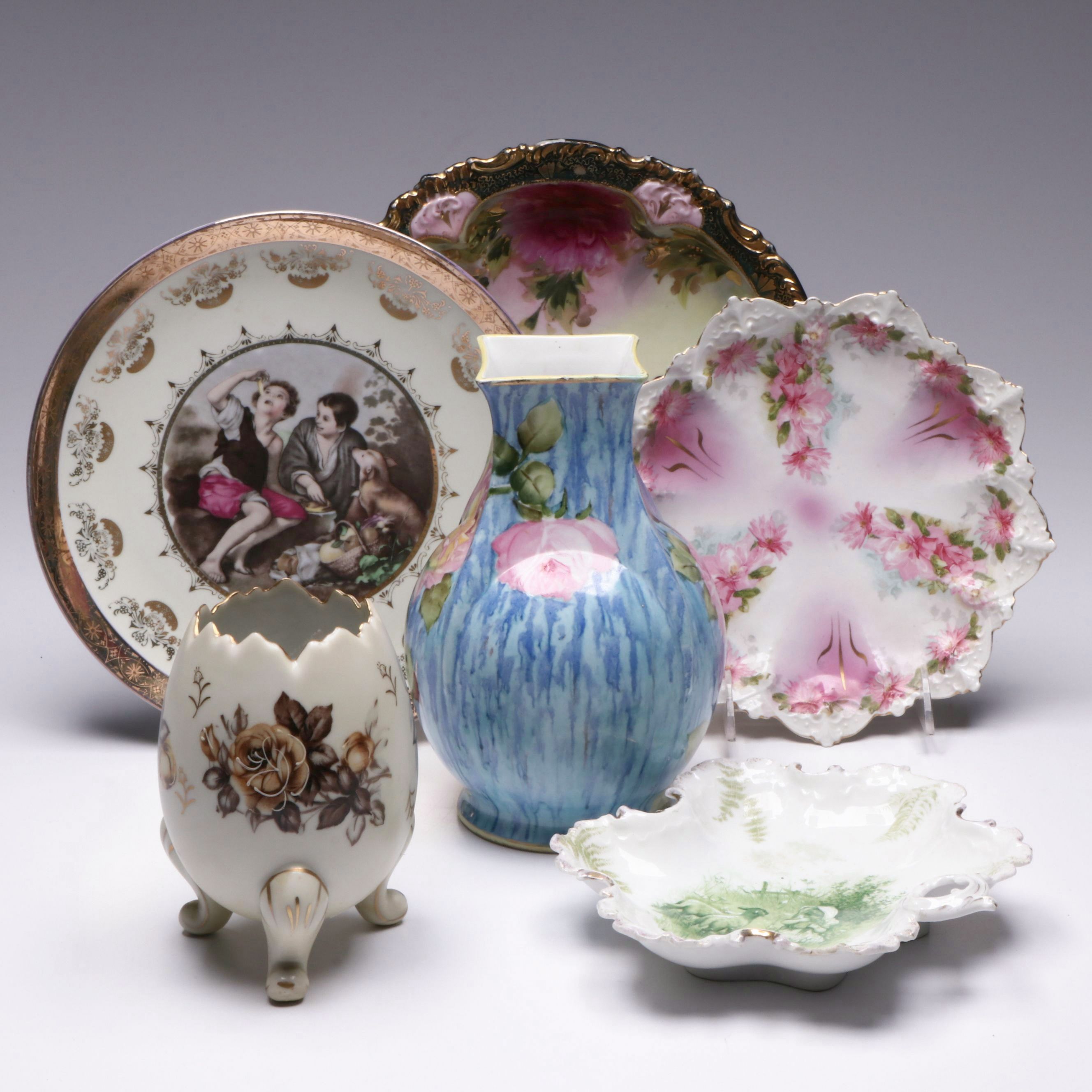 Royal Carlton Porcelain Plate, Monbijou Porcelain Bowl, and More Table Décor