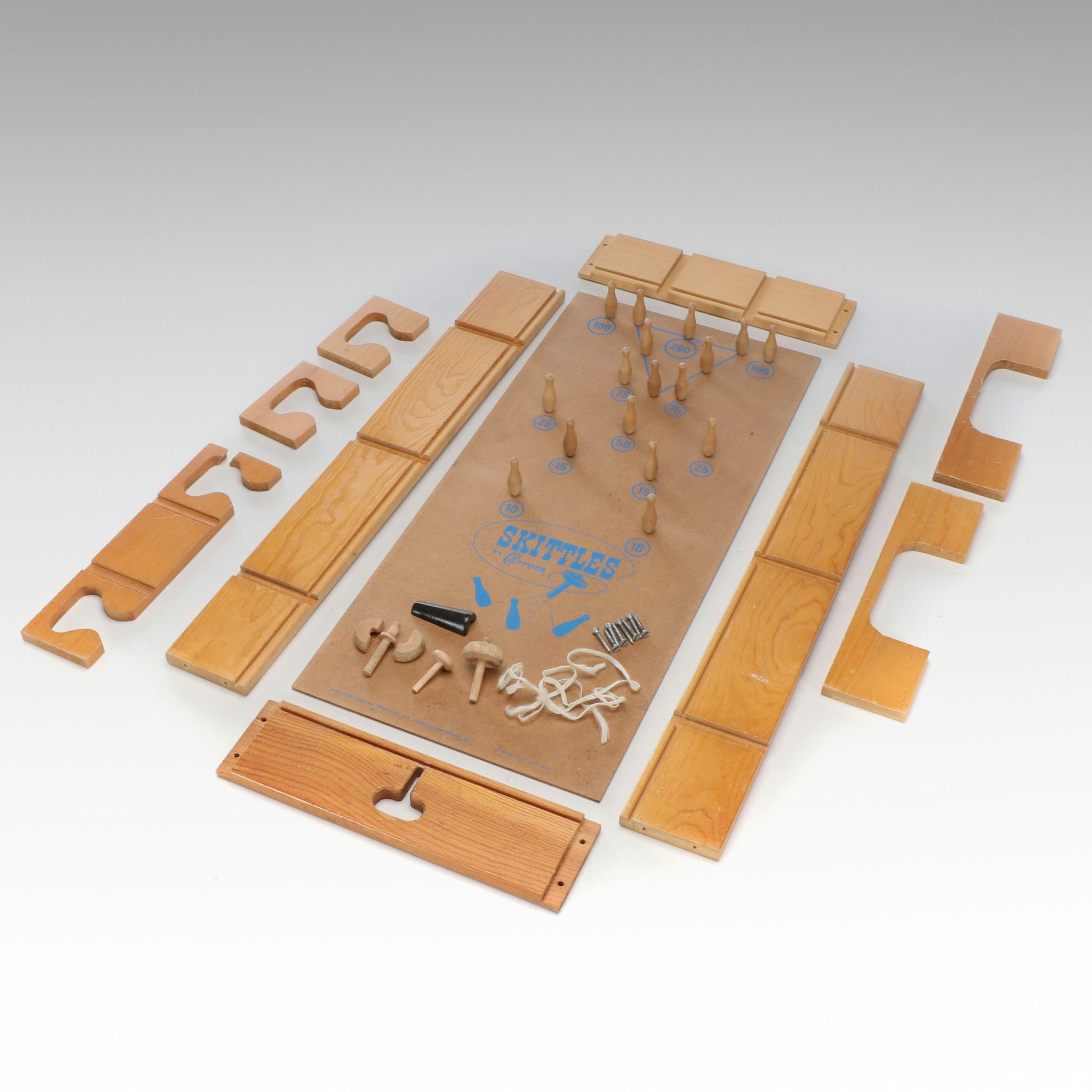 Carrom Skittles Game