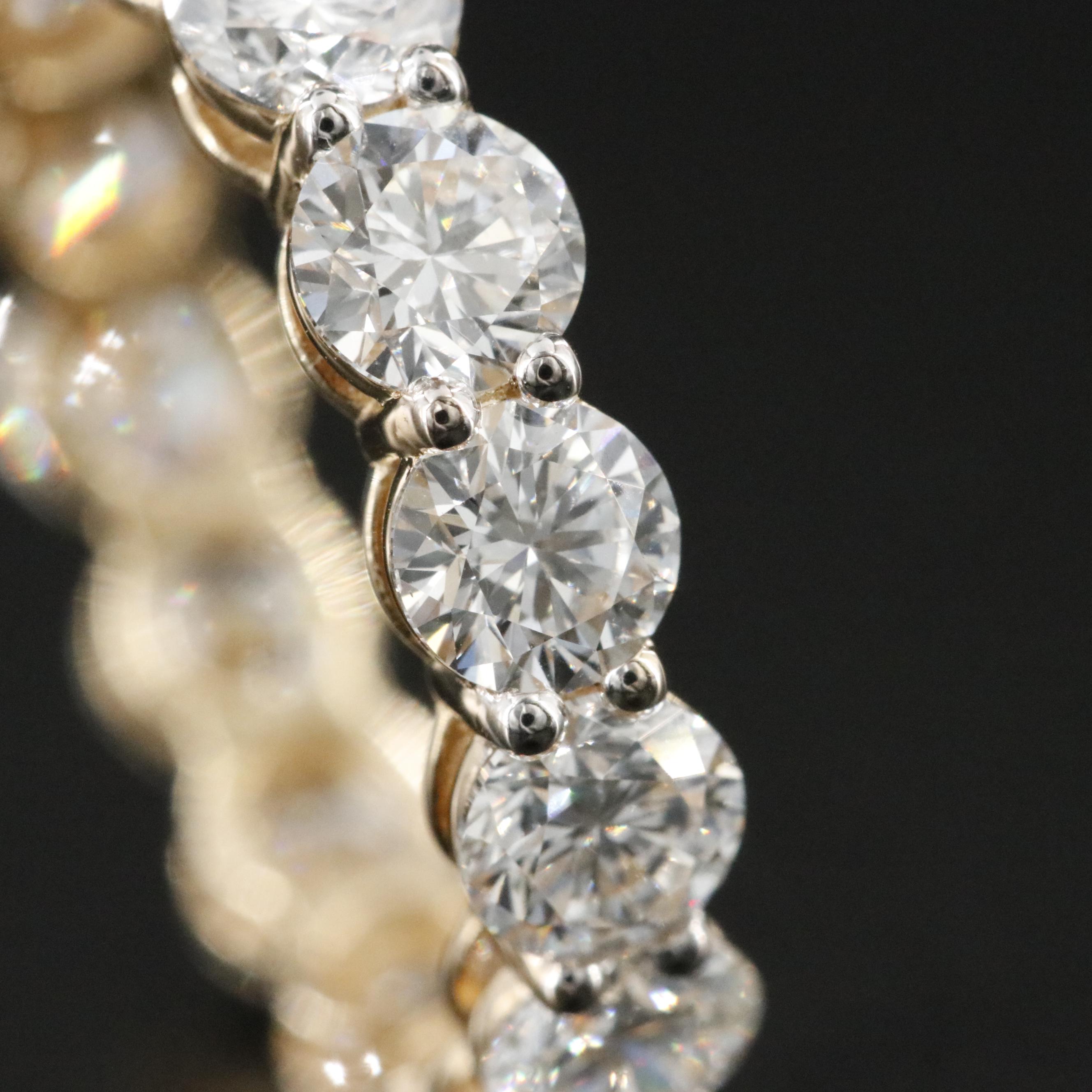 14K 4.49 CTW Lab Grown Diamond Eternity Band