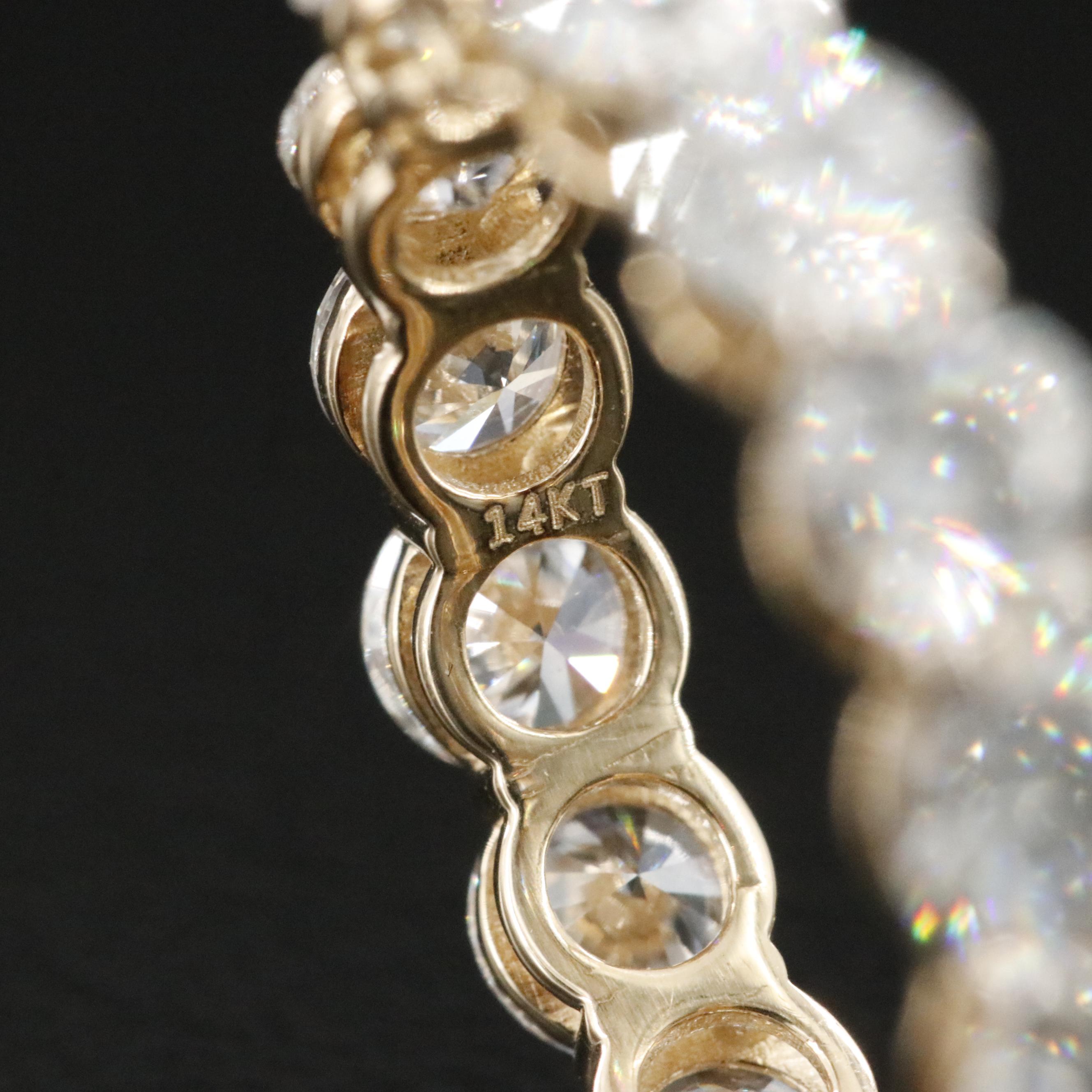 14K 4.49 CTW Lab Grown Diamond Eternity Band