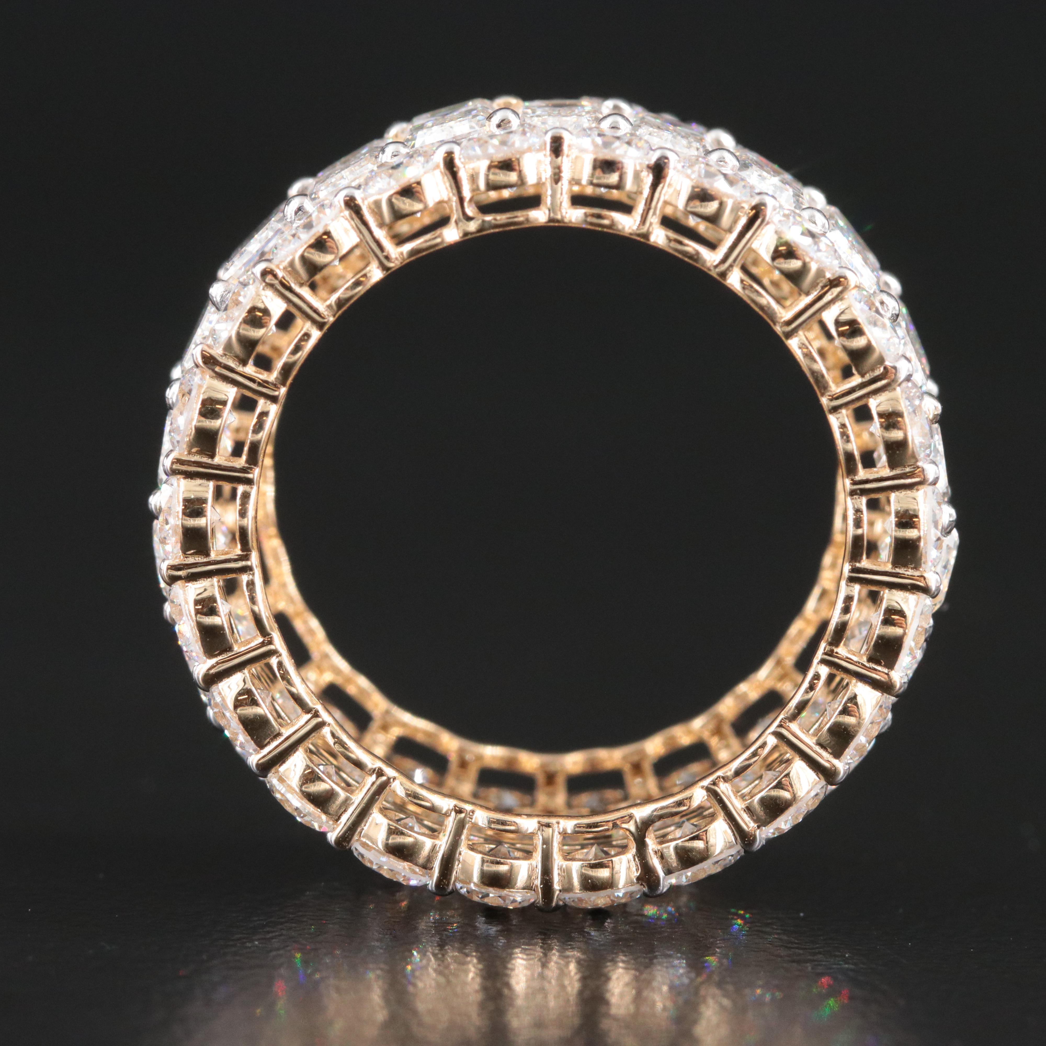 14K 12.18 CTW Lab Grown Diamond Eternity Band