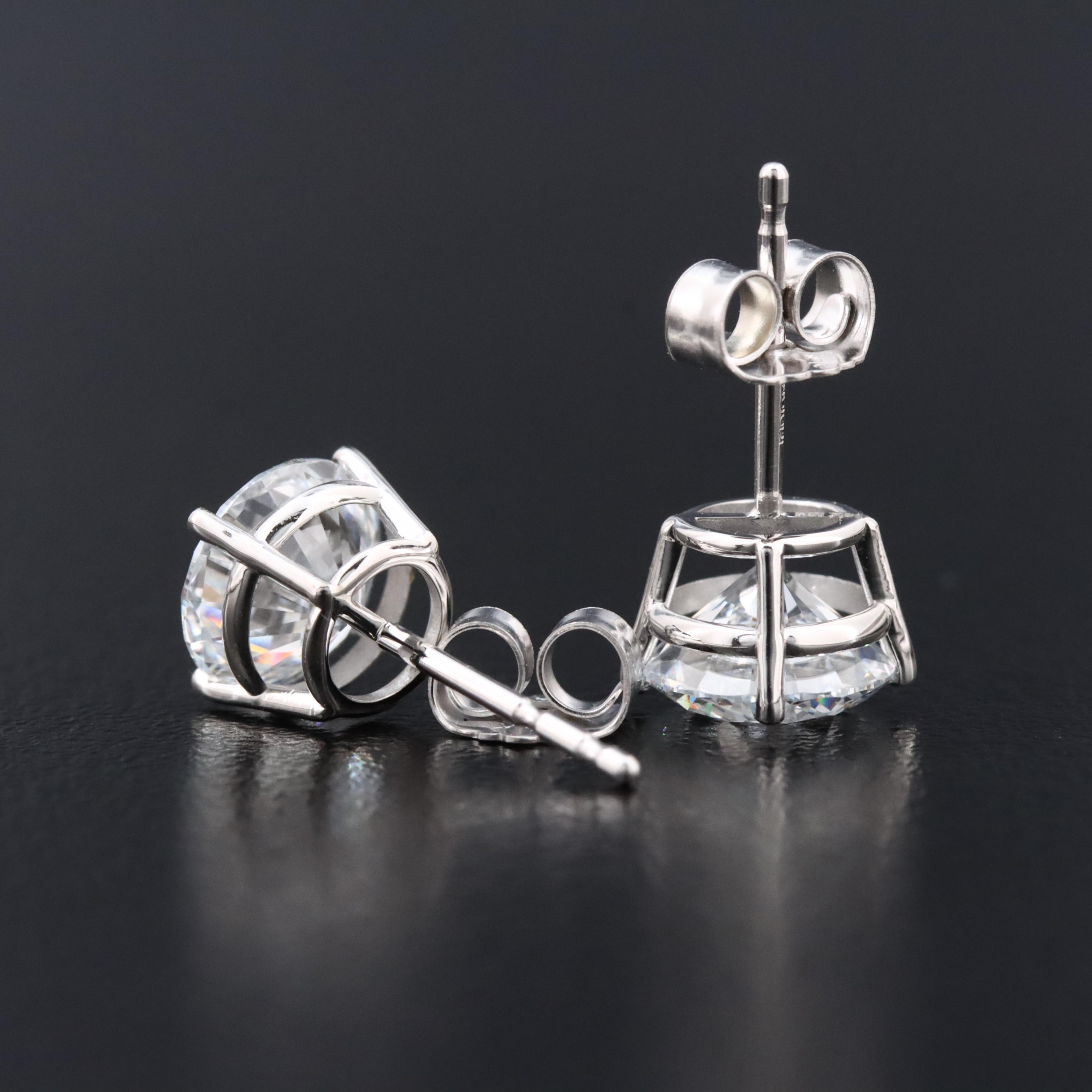 14K 2.06 CTW Lab Grown Diamond  Stud Earrings