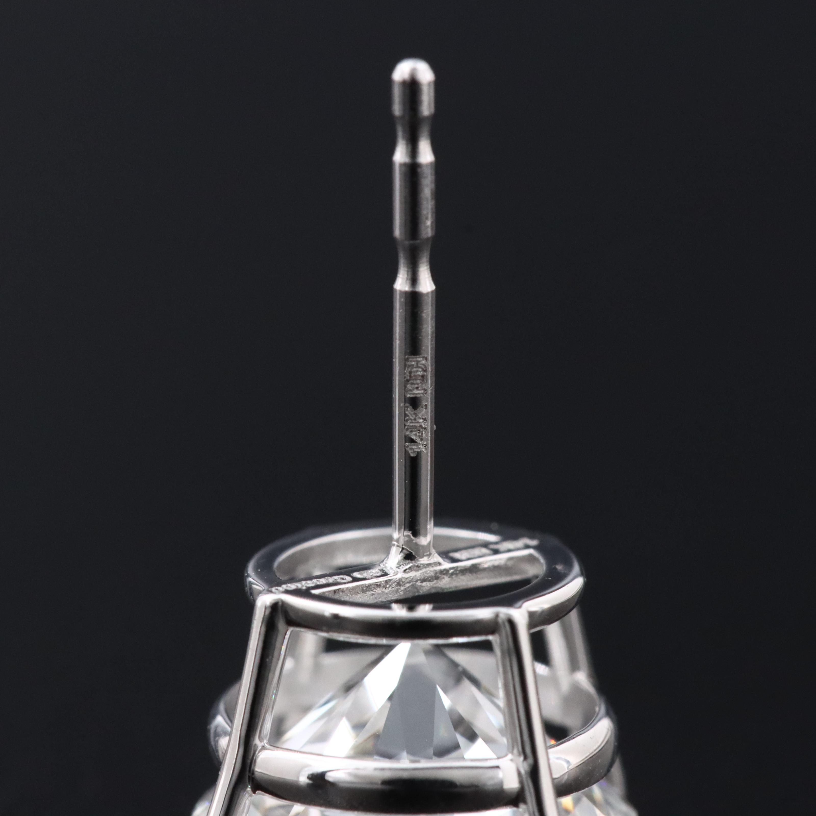 14K 4.08 CTW Lab Grown Diamond Stud Earrings