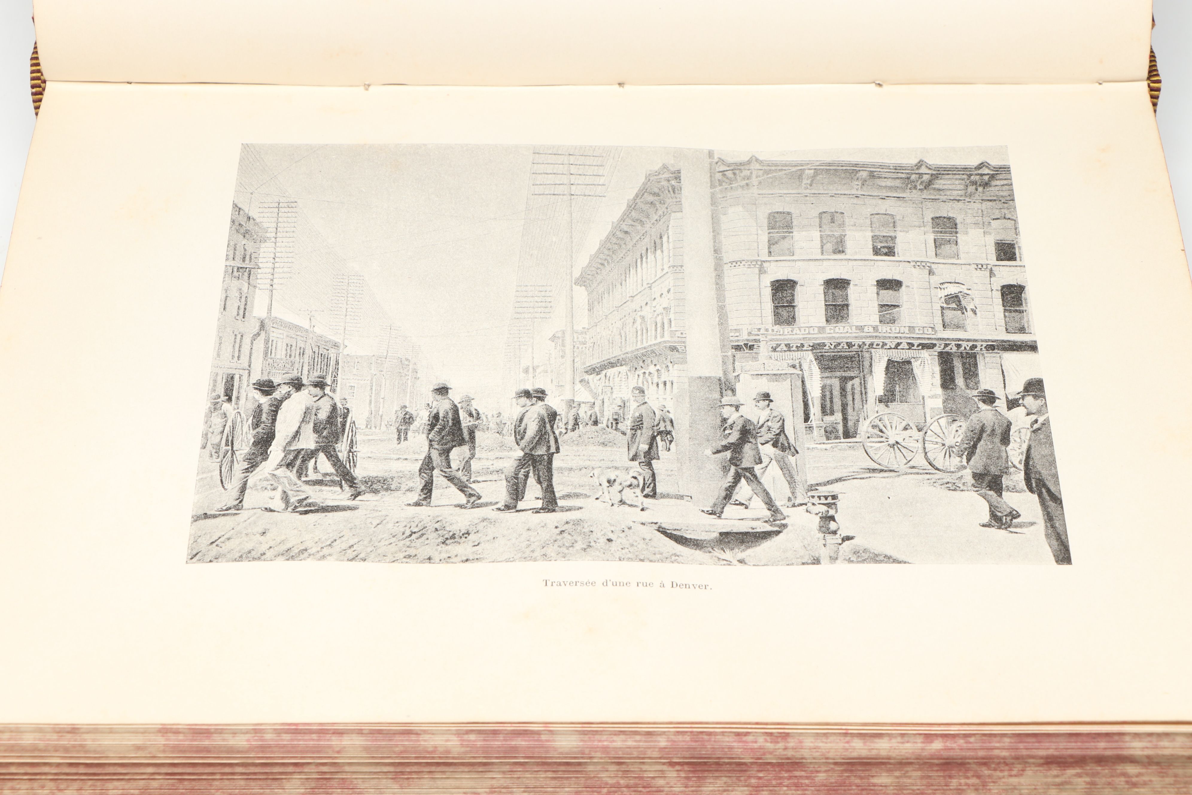 Illustrated French Language "La Vie Américaine" by Paul de Rousiers, 1892