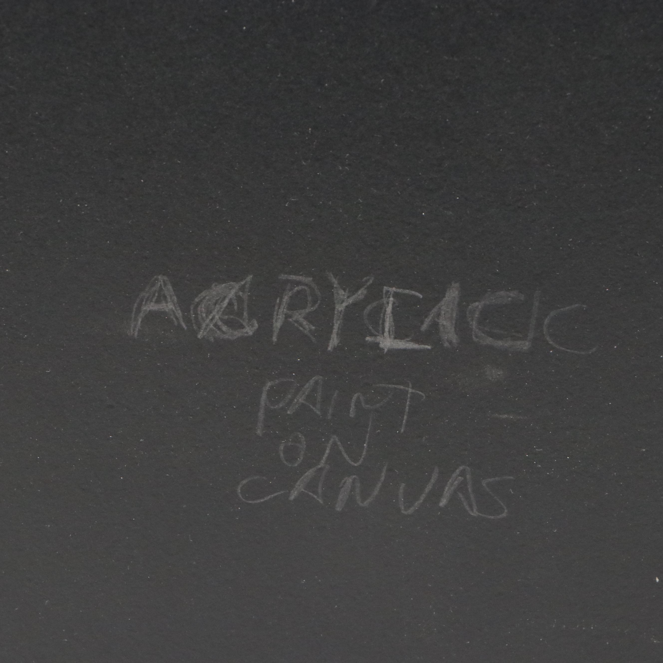 Michael D. Crone Acrylic Painting of Streetcar, 2010