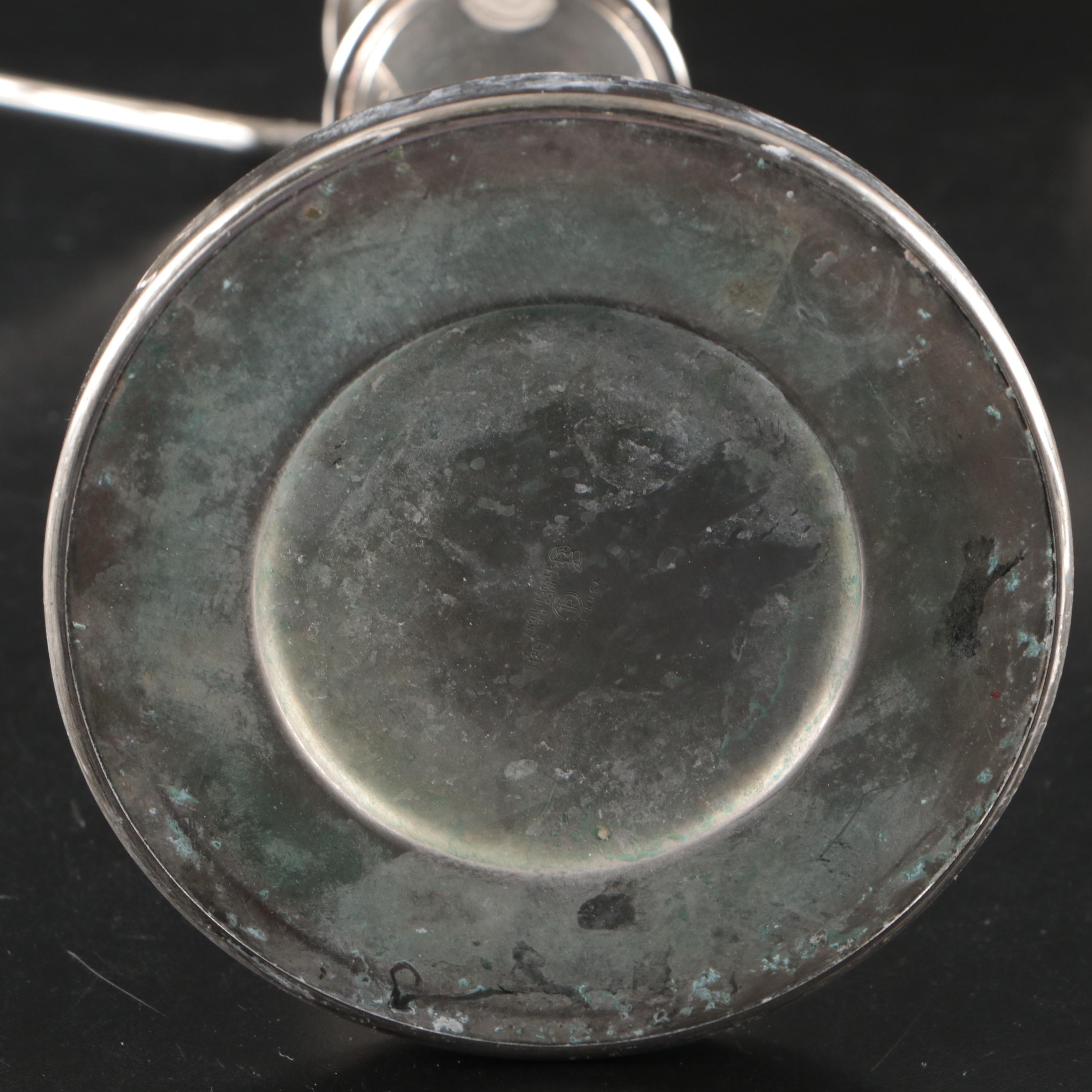 English Silver Mfg. Corp. Silver Plate Candelabra