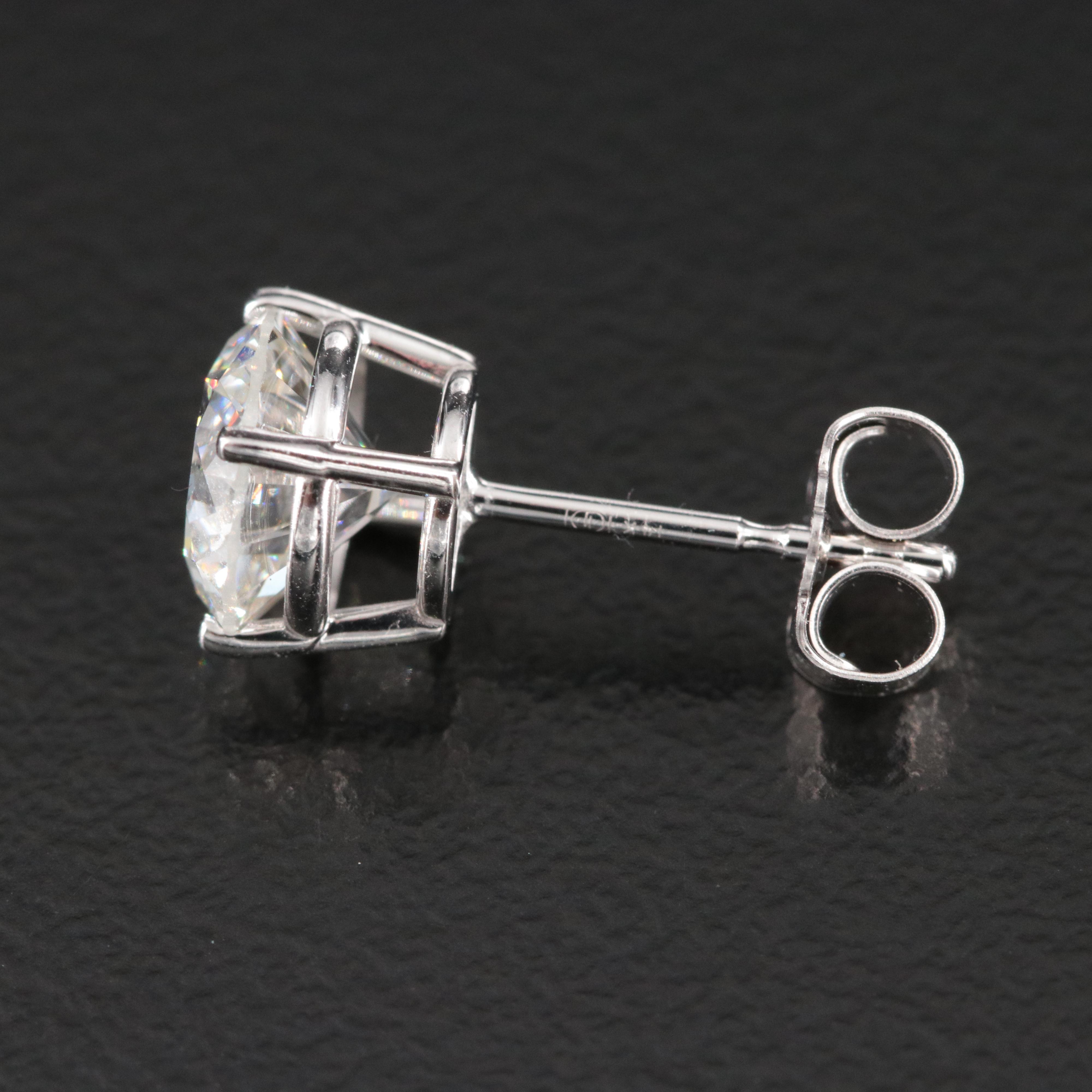 14K 1.88 CTW Lab Grown Diamond Stud Earrings