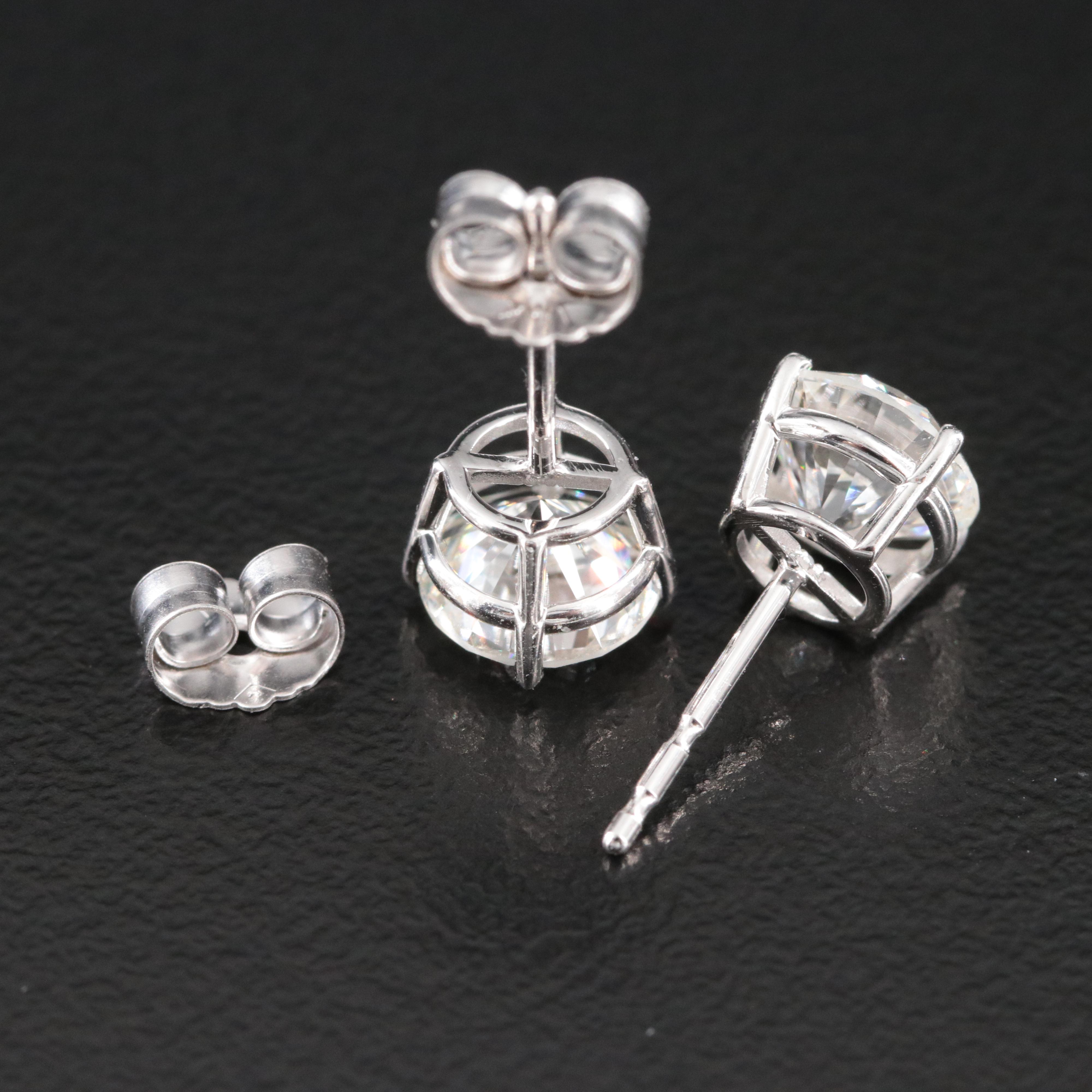 14K 1.88 CTW Lab Grown Diamond Stud Earrings