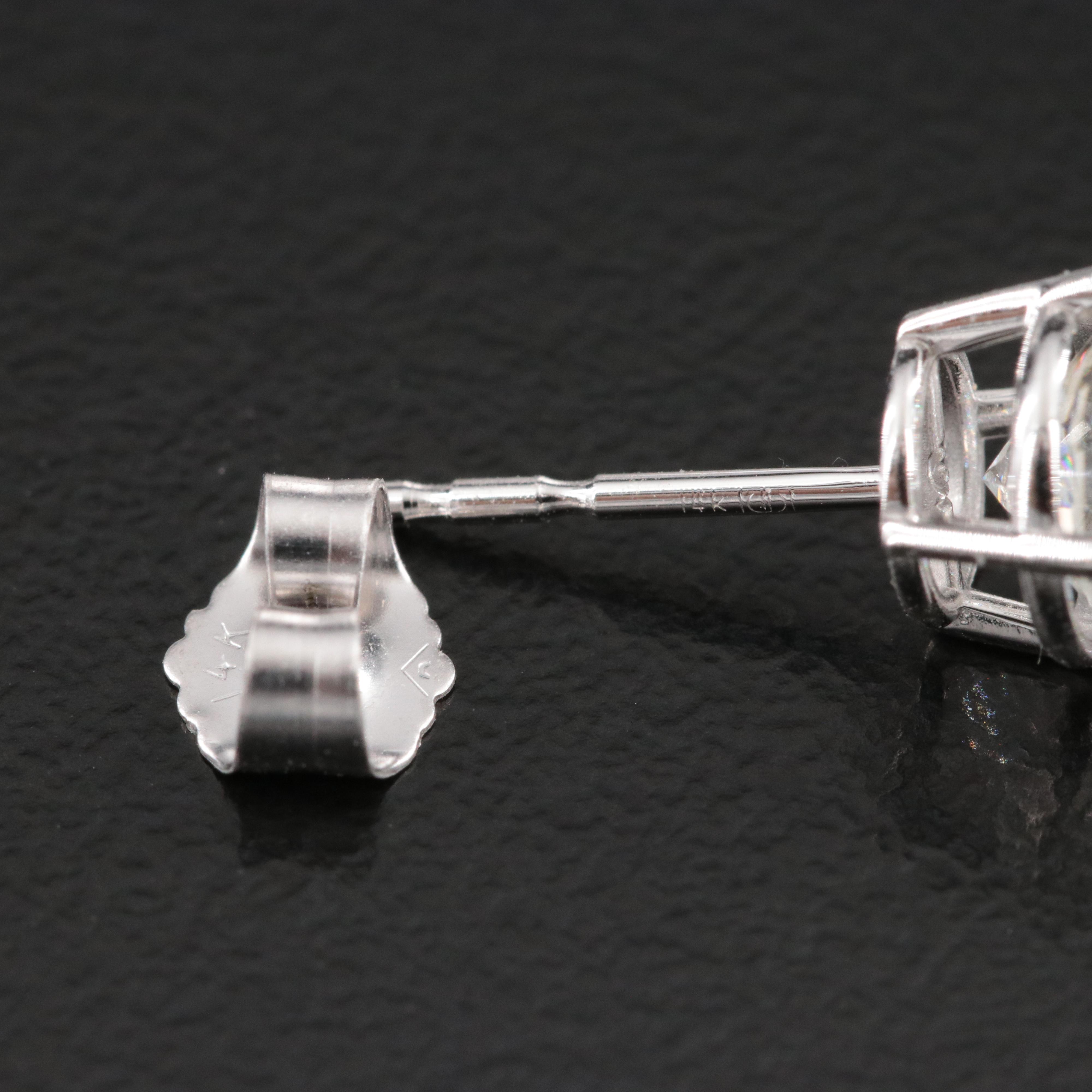 14K 1.88 CTW Lab Grown Diamond Stud Earrings