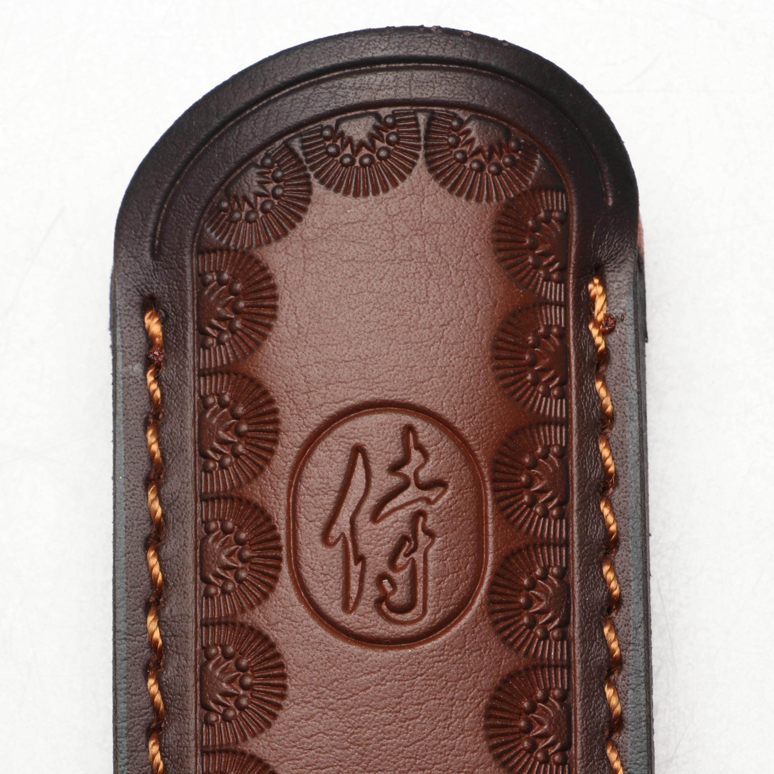 Damascus Steel and Wooden Handled Hunting Knives with Japanese Style Knives