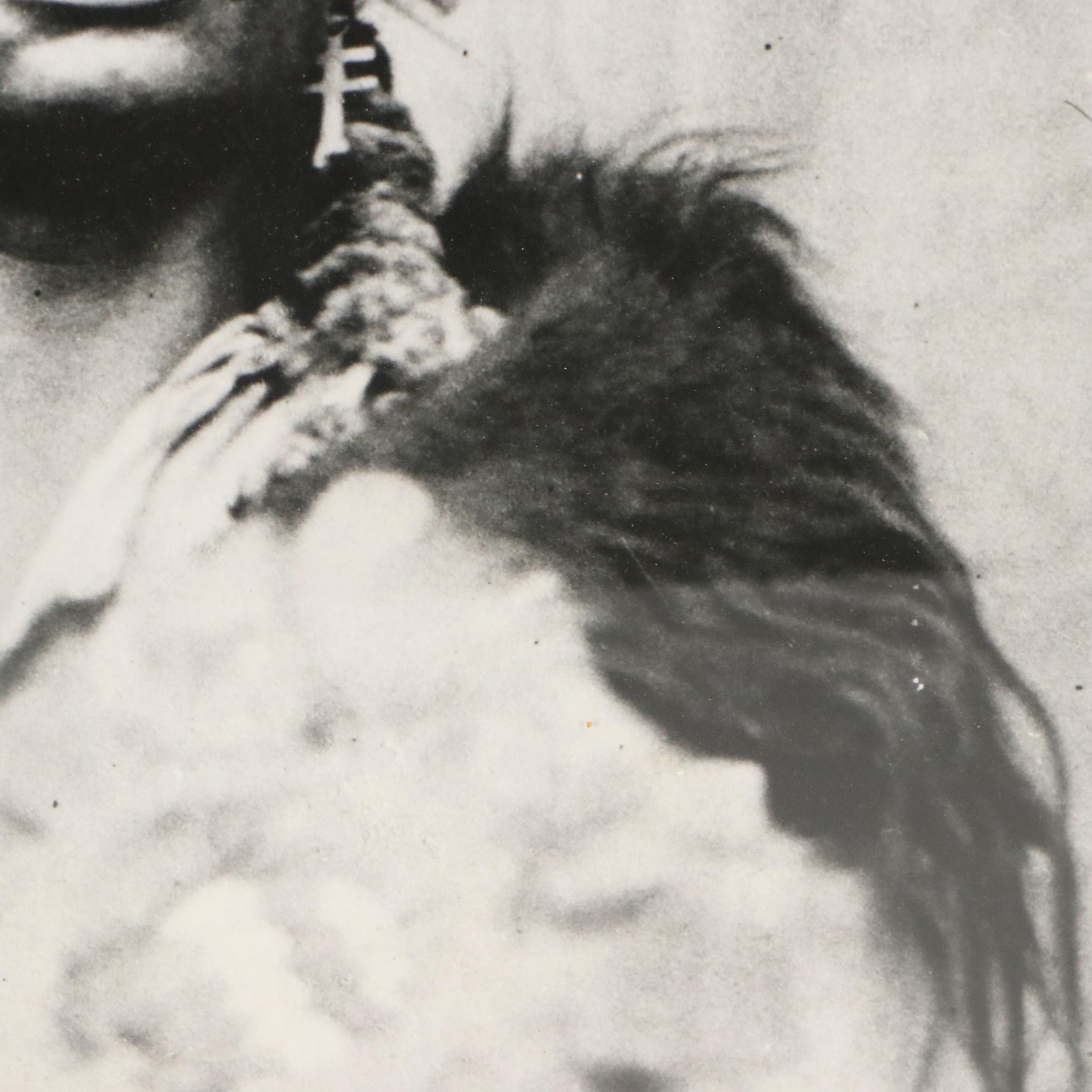 Silver Gelatin Portrait Photograph of Hunkpapa Lakota Leader Gall